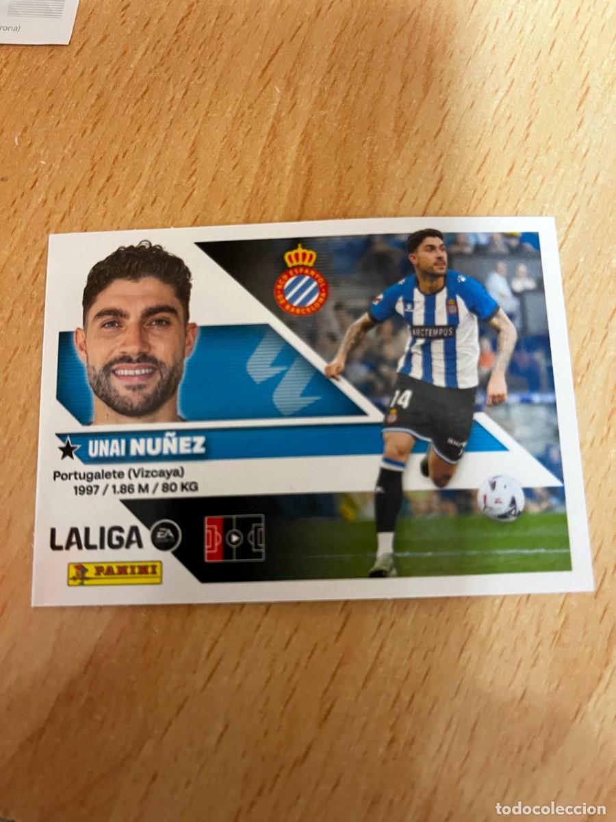 Cromos de f&uacute;tbol: LIGA ESTE 2026 2027 26 27 PANINI N&ordm; 27 NU&Ntilde;EZ ESPA&Ntilde;OL ESPANYOL FICHAJE
