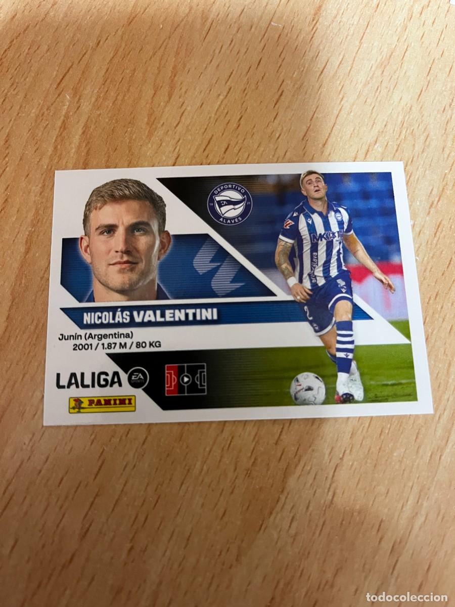 Cromos de f&uacute;tbol: LIGA ESTE 2026 2027 26 27 PANINI N&ordm; 30 VALENTINI ALAVES FICHAJE