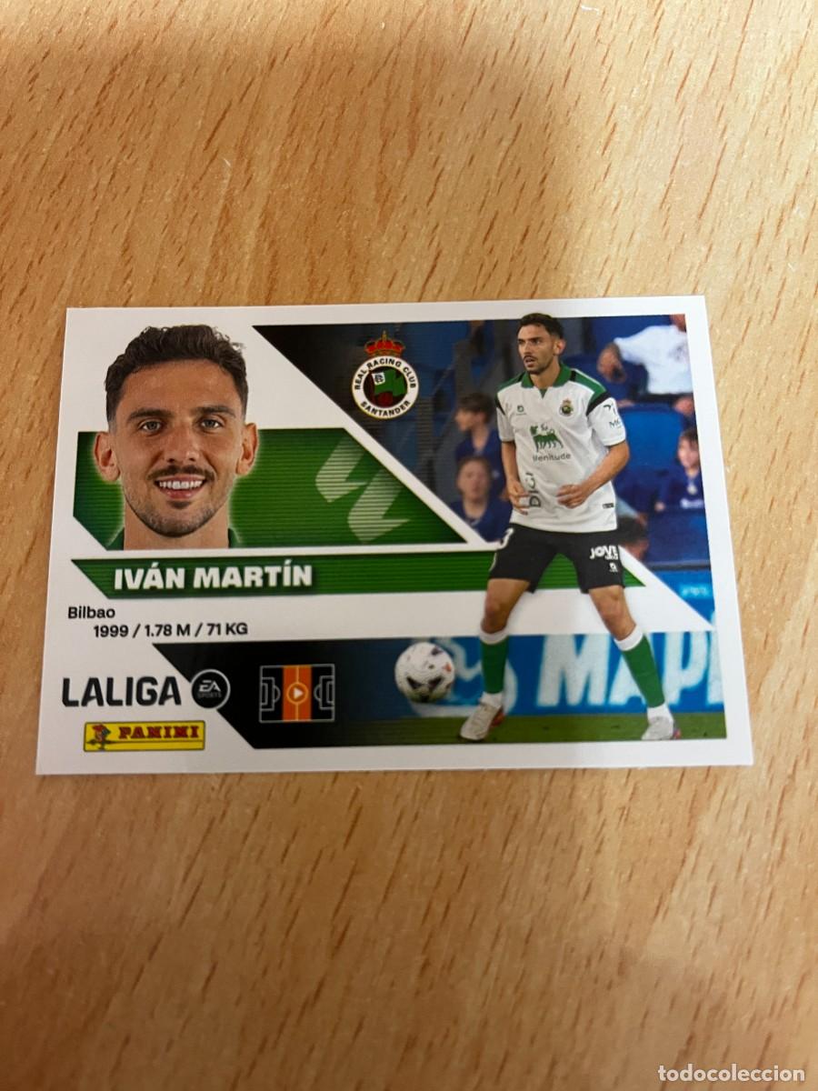 Cromos de f&uacute;tbol: LIGA ESTE 2026 2027 26 27 PANINI N&ordm; 34 IVAN MARTIN RACING SANTANDER FICHAJE