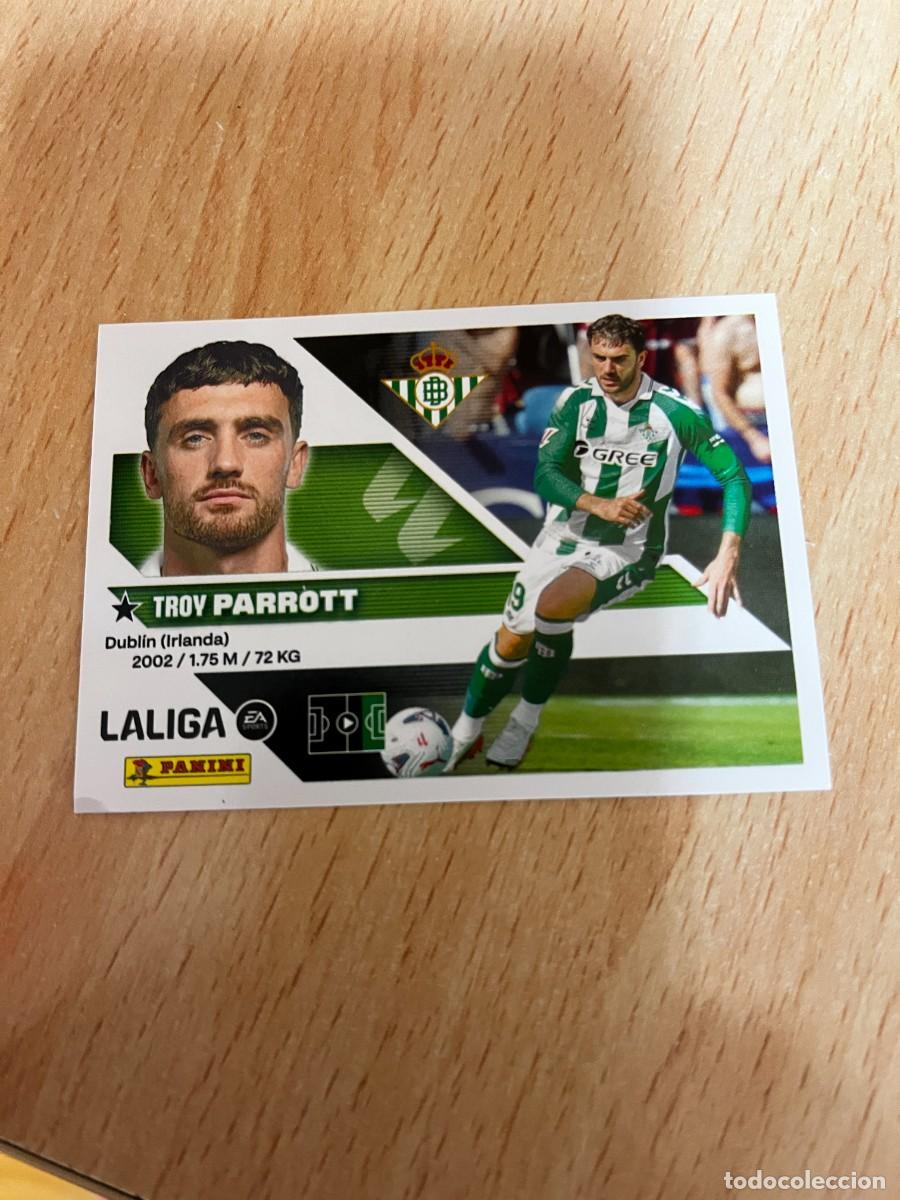Cromos de f&uacute;tbol: LIGA ESTE 2026 2027 26 27 PANINI N&ordm; 38 PARROTT BETIS FICHAJE