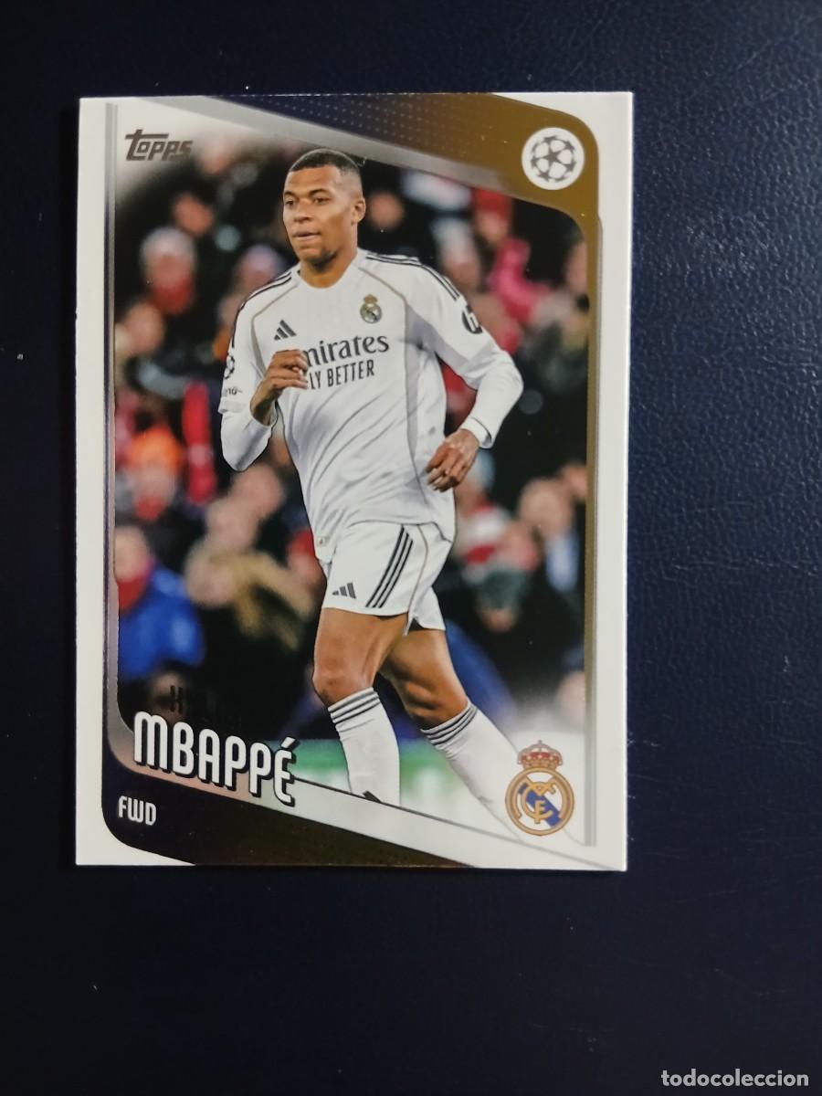 Cromos de f&uacute;tbol: KYLIAN MBAPPE REAL MADRID 112 TOPPS UCC FLAGSHIP 2025-26 25 26 CHAMPIONS LEAGUE