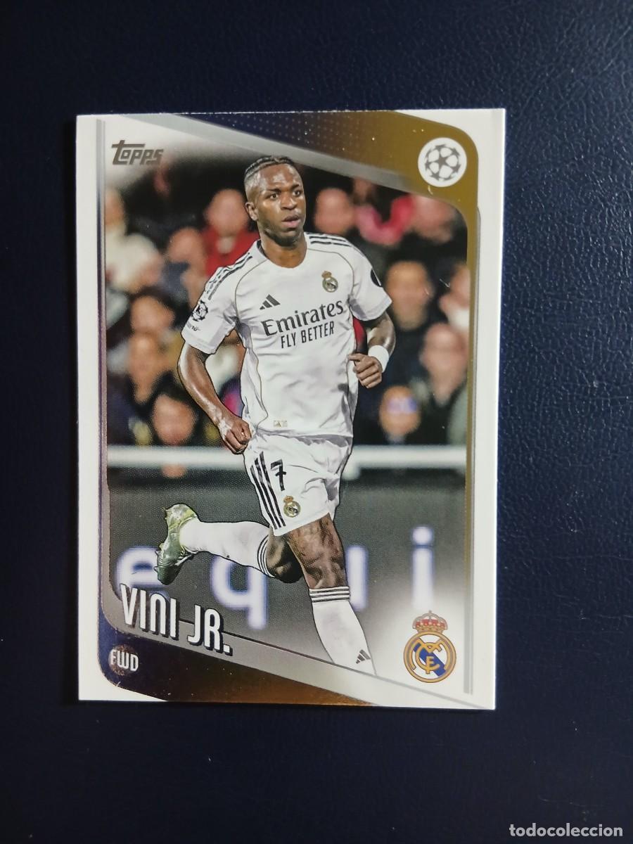 Cromos de f&uacute;tbol: VINI JR REAL MADRID 115 TOPPS UCC FLAGSHIP 2025-26 25 26 CHAMPIONS LEAGUE