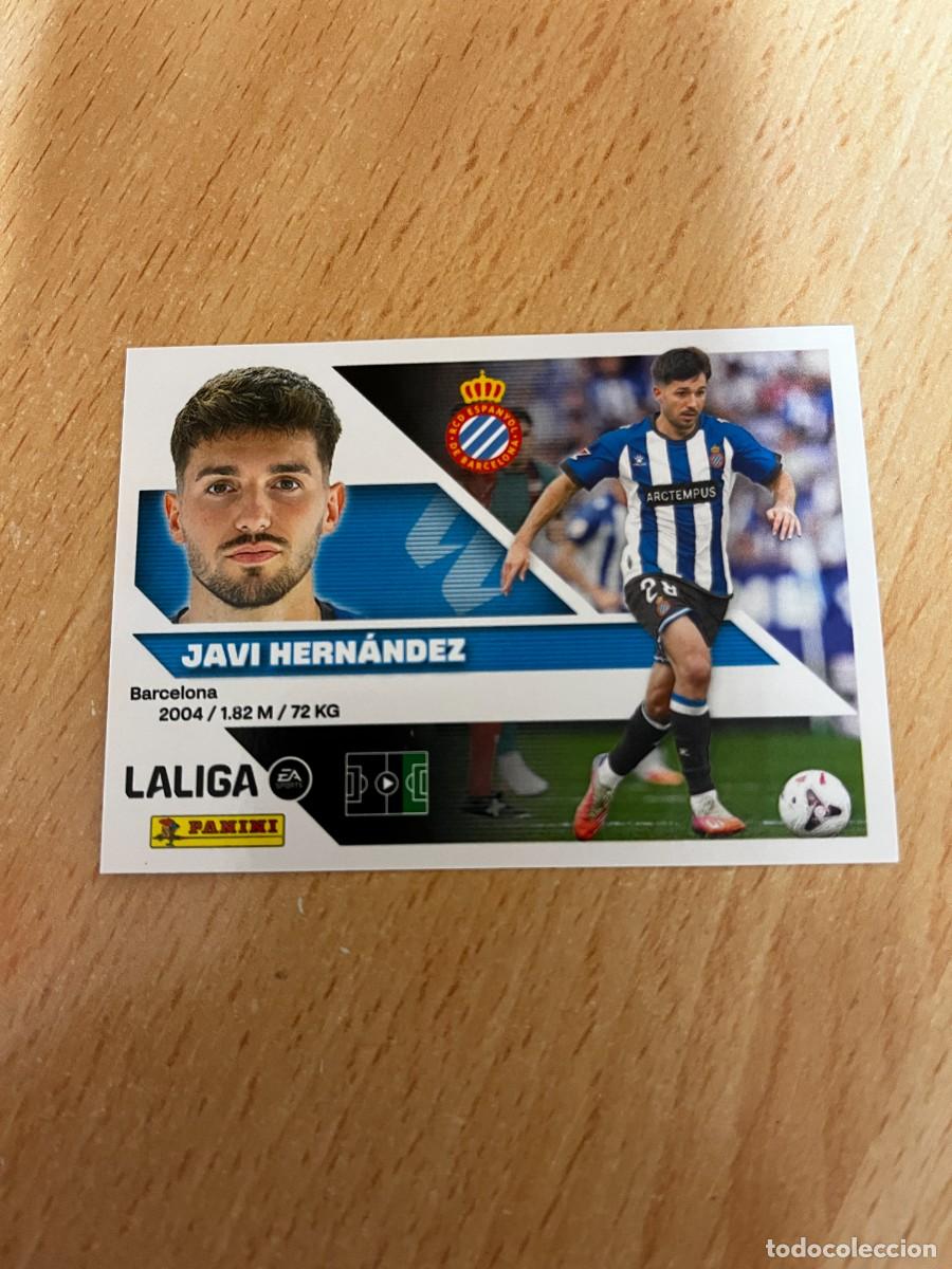 Cromos de f&uacute;tbol: LIGA ESTE 2026 2027 26 27 PANINI N&ordm; 15 BIS 15BIS JAVI HERNANDEZ ESPA&Ntilde;OL ESPANYOL COLOCA