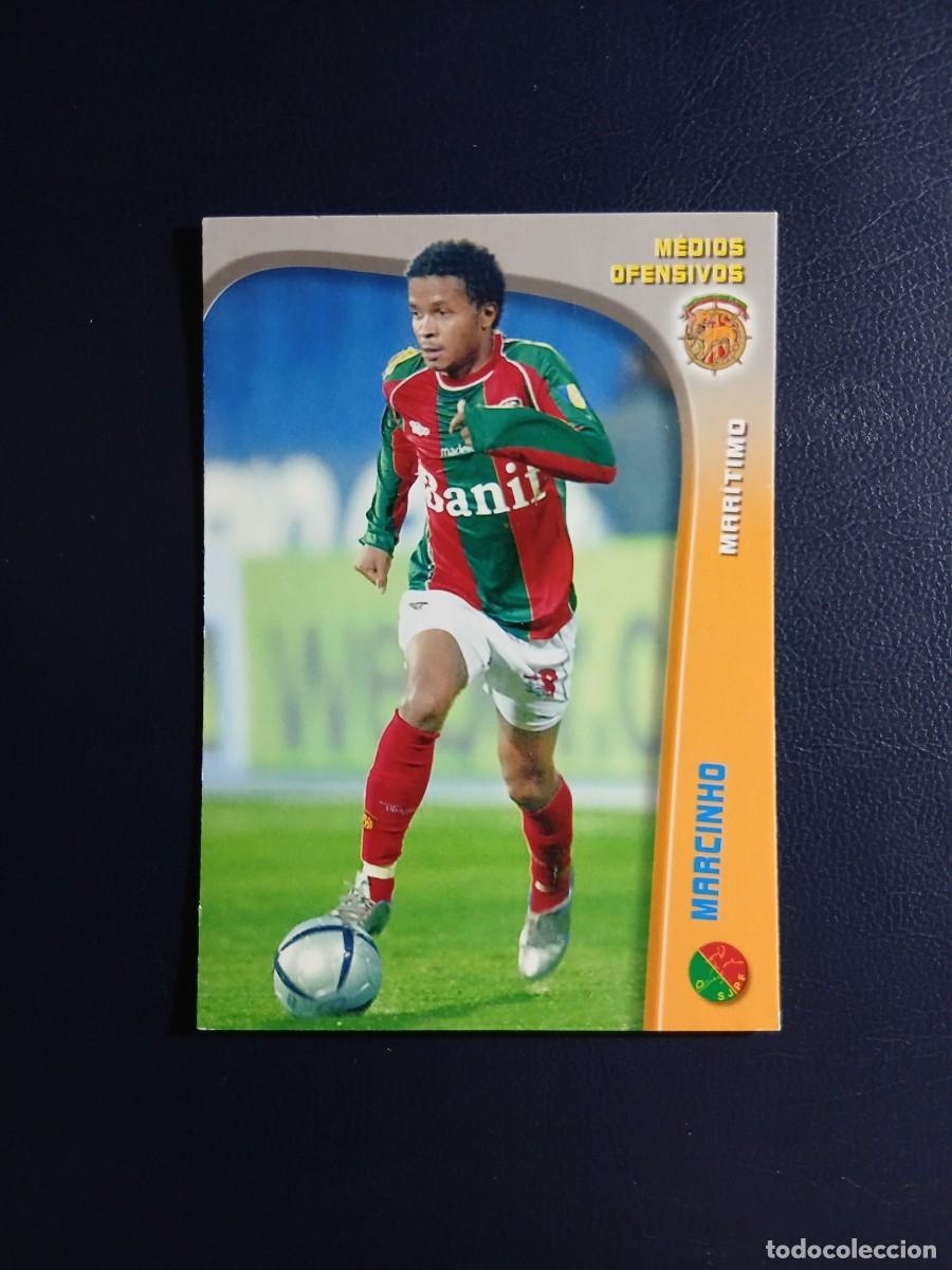 Figurine di Calcio: 62 Marcinho - Maritimo - Megacraques 05 06 2005 2006 - Panini