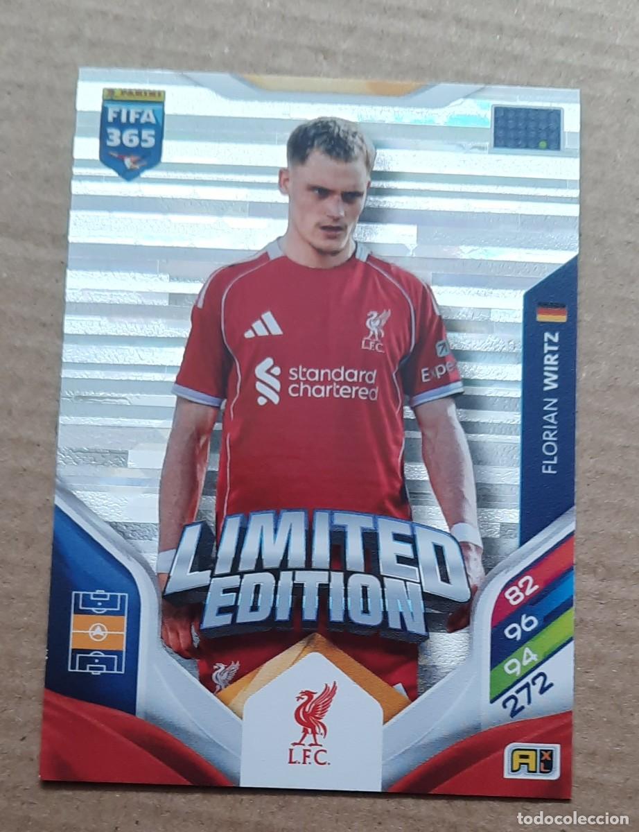 Cromos de f&uacute;tbol: Limited Edition Florian Wirtz Liverpool FC, Fifa 365 2026