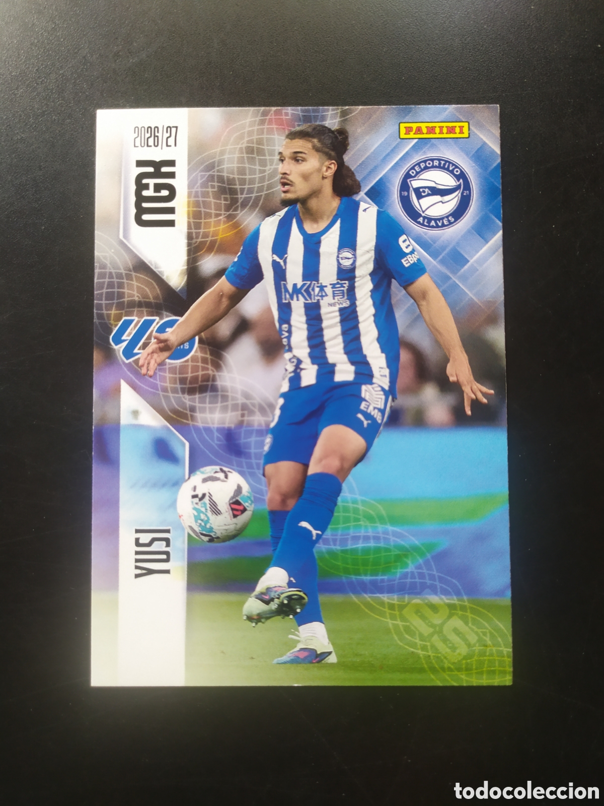 Cromos de f&uacute;tbol: Megacracks 2026 2027 26 27 panini Yusi n&deg; 26 Alaves