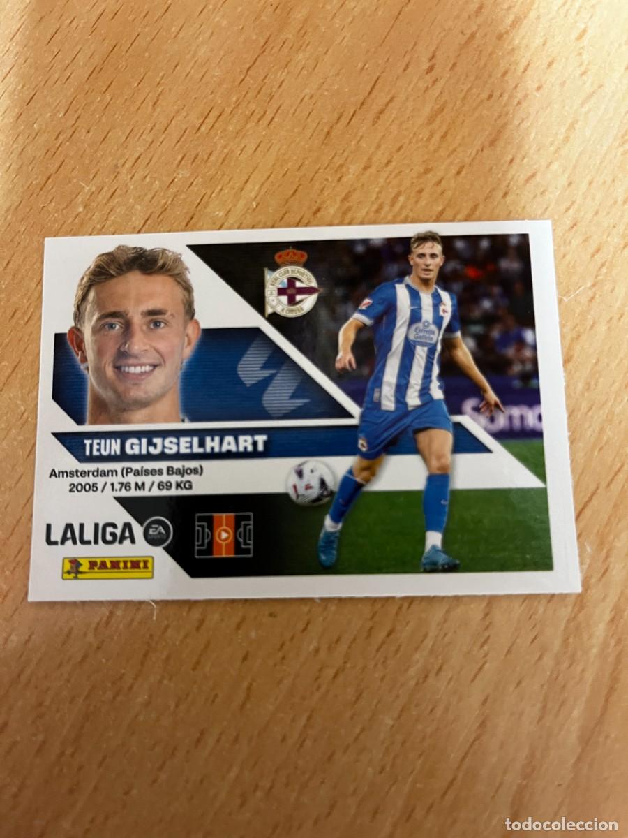 Cromos de f&uacute;tbol: LIGA ESTE 2026 2027 26 27 PANINI N&ordm; 14 BIS 14BIS GIJSELHART DEPORTIVO DE LA CORU&Ntilde;A COLOCA
