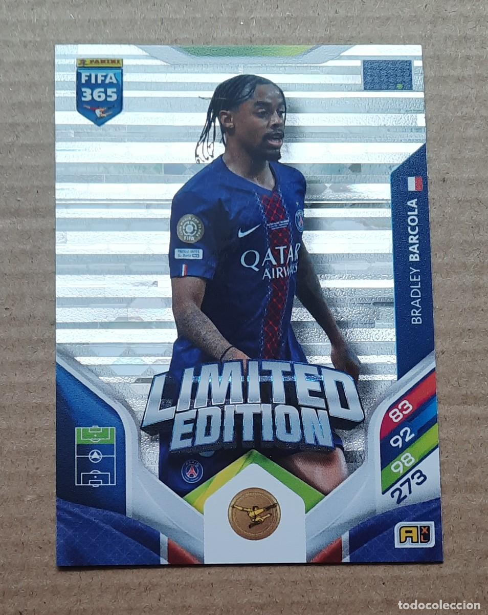 Cromos de f&uacute;tbol: Limited Edition Bradley Barcola PSG, Fifa 365 2026