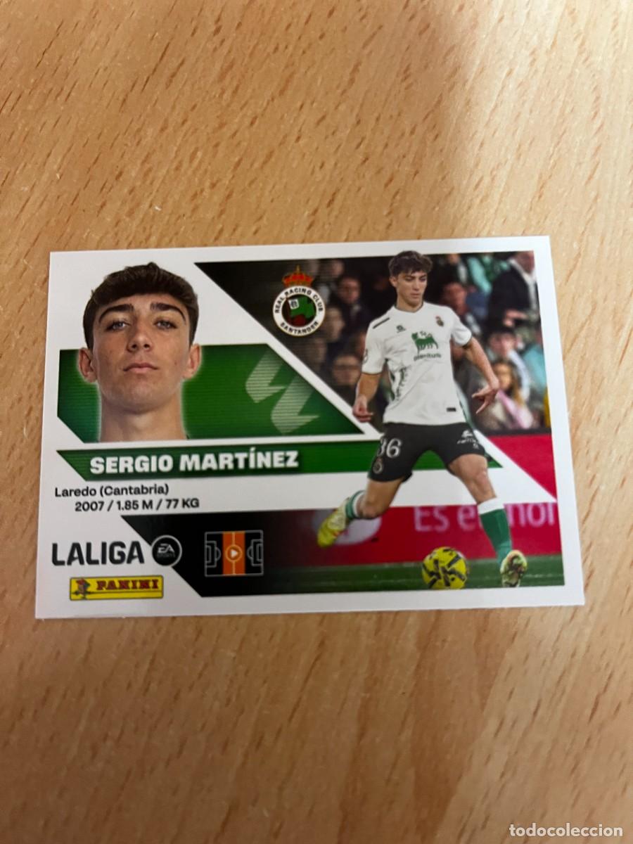 Cromos de f&uacute;tbol: LIGA ESTE 2026 2027 26 27 PANINI N&ordm; 13 BIS 13BIS SERGIO MARTINEZ RACING DE SANTANDER COLOCA