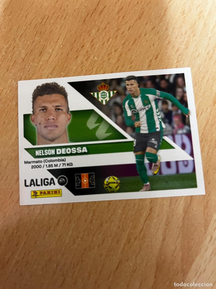 Cromos de f&uacute;tbol: LIGA ESTE 2026 2027 26 27 PANINI N&ordm; 11 BIS 11BIS DEOSSA BETIS COLOCA