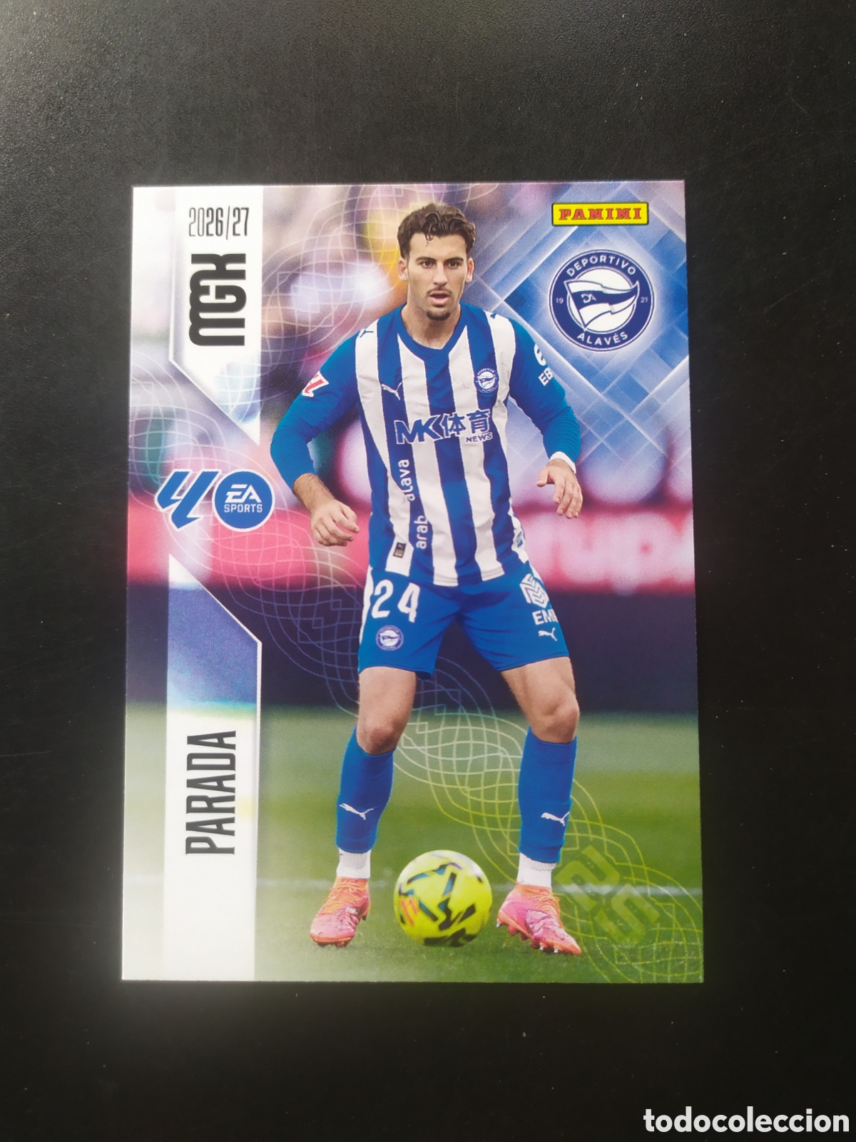 Cromos de f&uacute;tbol: Megacracks 2026 2027 26 27 panini Parada n&deg; 25 Alaves