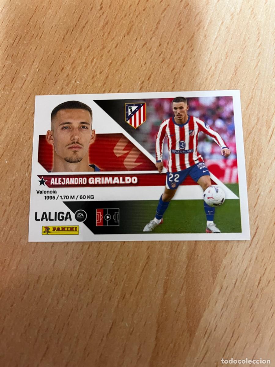 Cromos de f&uacute;tbol: LIGA ESTE 2026 2027 26 27 PANINI N&ordm; 10 BIS 10 BIS GRIMALDO ATLETICO MADRID COLOCA