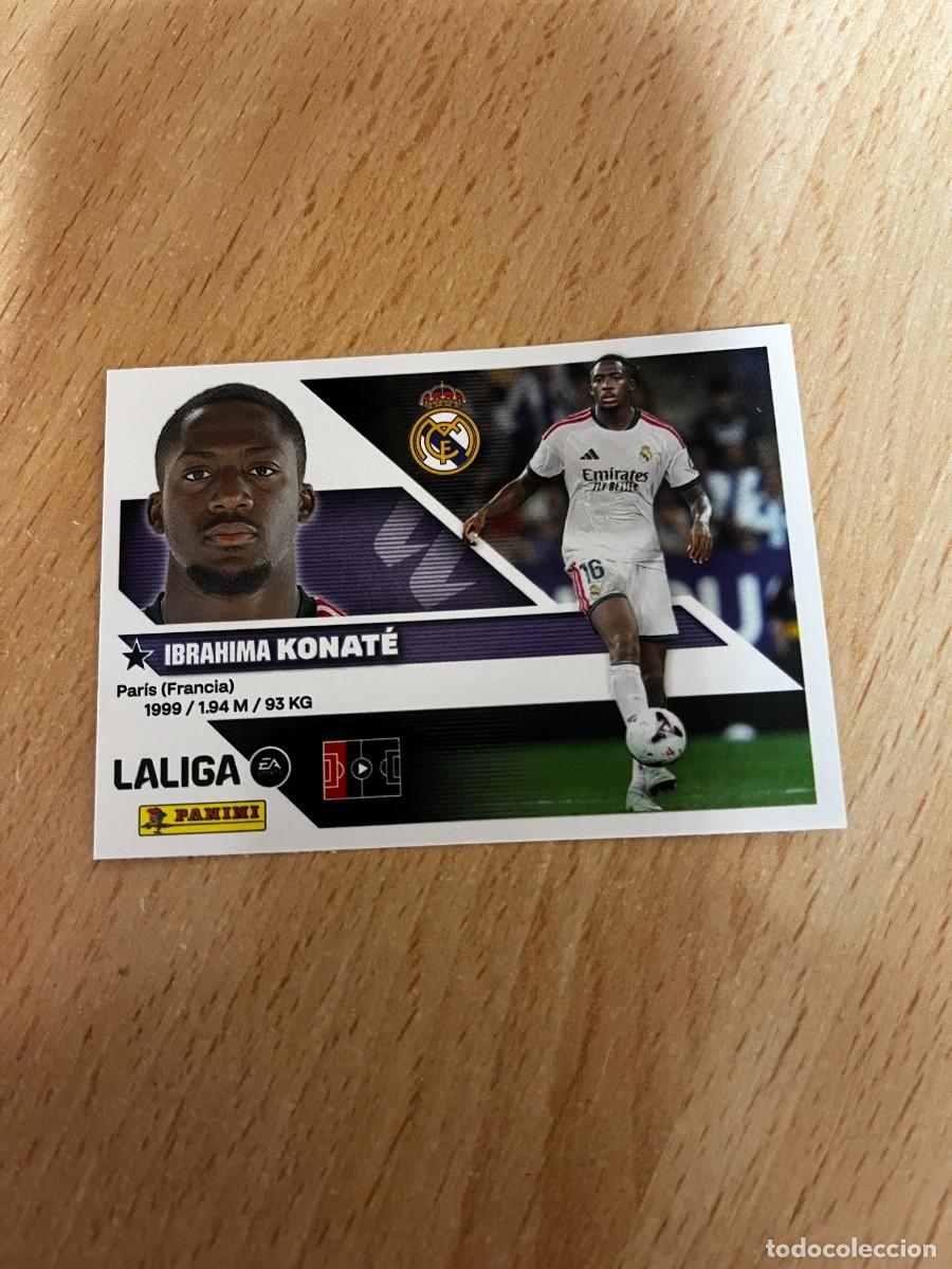 Cromos de f&uacute;tbol: LIGA ESTE 2026 2027 26 27 PANINI N&ordm; 7 BIS 7BIS KONATO REAL MADRID COLOCA