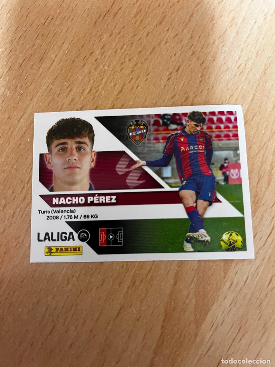 Cromos de f&uacute;tbol: LIGA ESTE 2026 2027 26 27 PANINI N&ordm; 6 BIS 6BIS NACHO PEREZ LEVANTE COLOCA