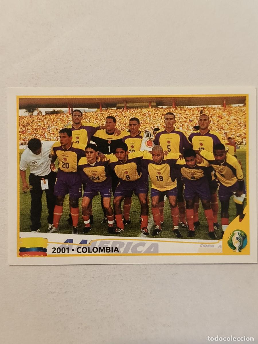 Cromos de f&uacute;tbol: #381 COLOMBIA 2001 COPA AMERICA BRASIL 2019 PANINI