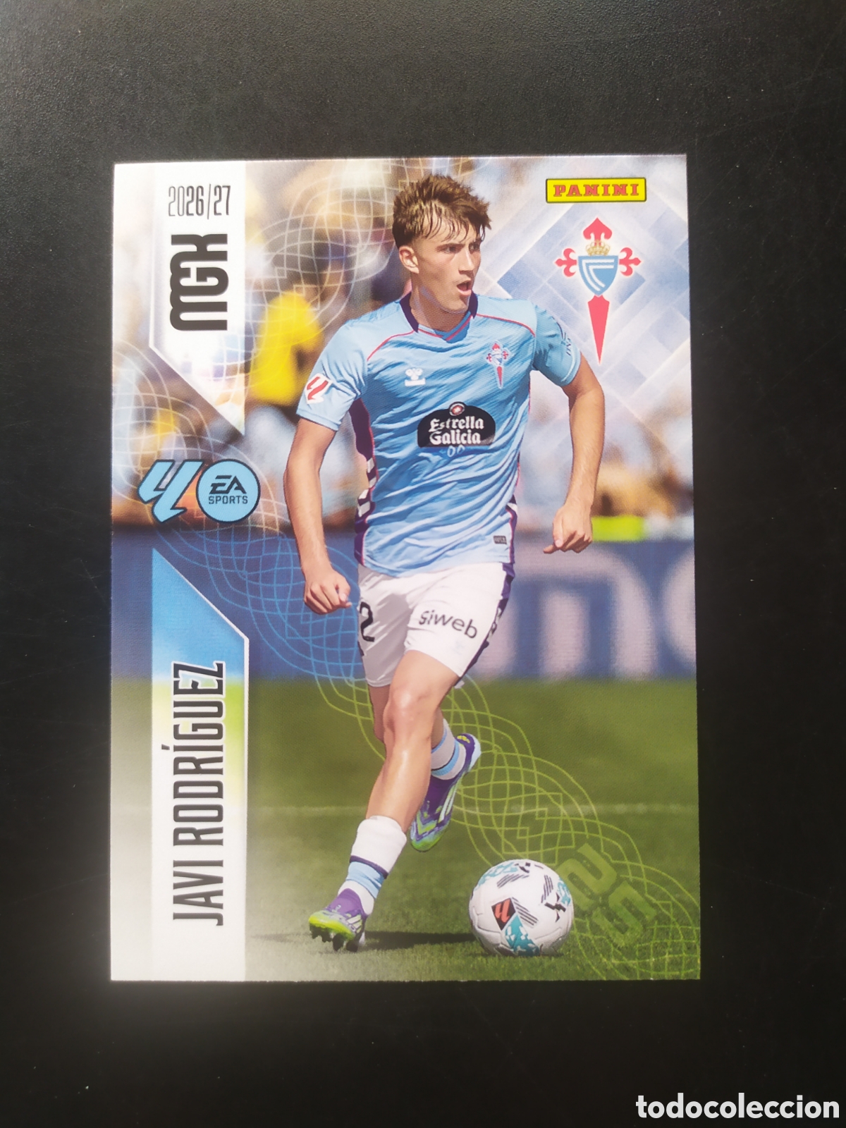 Cromos de f&uacute;tbol: Megacracks 2026 2027 26 27 panini Javi Rodr&iacute;guez n&deg; 114 Celta Vigo