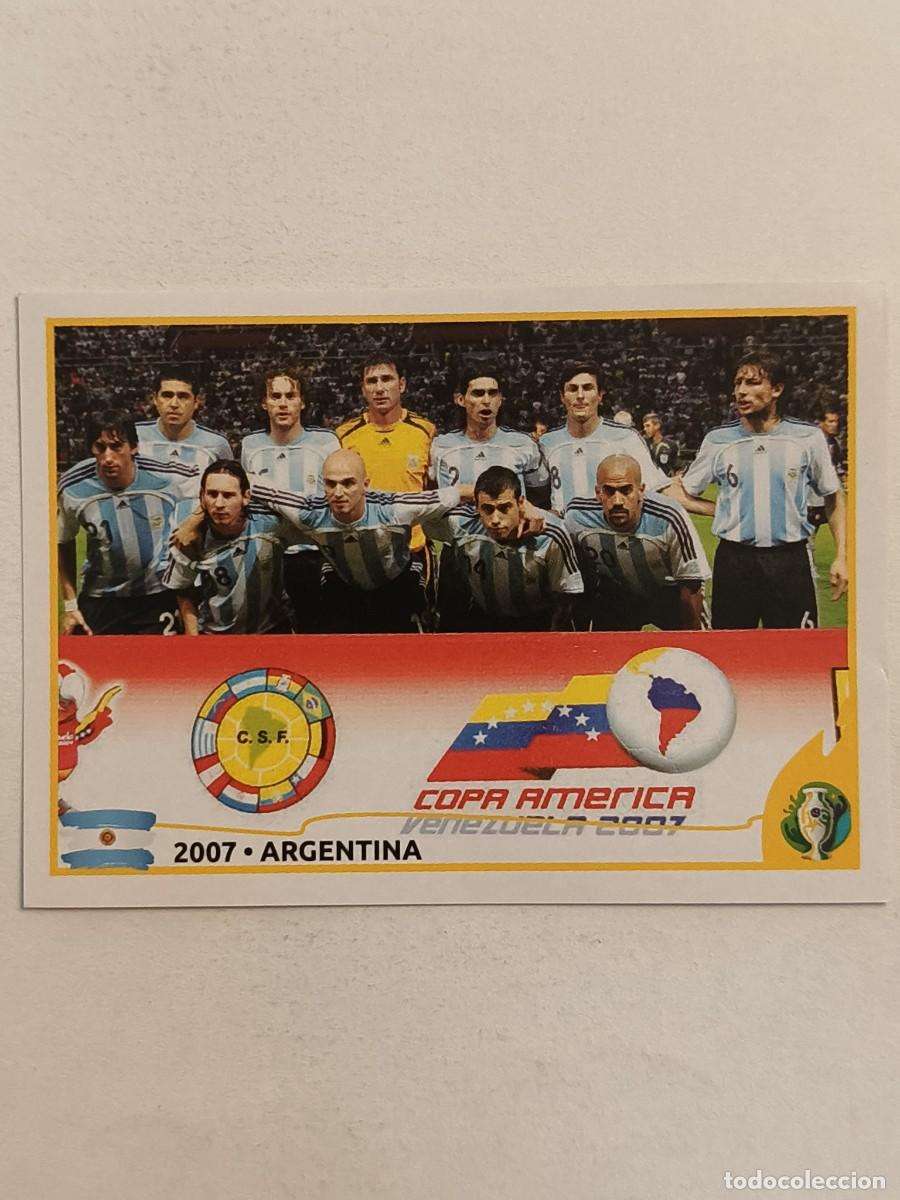 Cromos de f&uacute;tbol: #384 ARGENTINA 2007 COPA AMERICA BRASIL 2019 PANINI