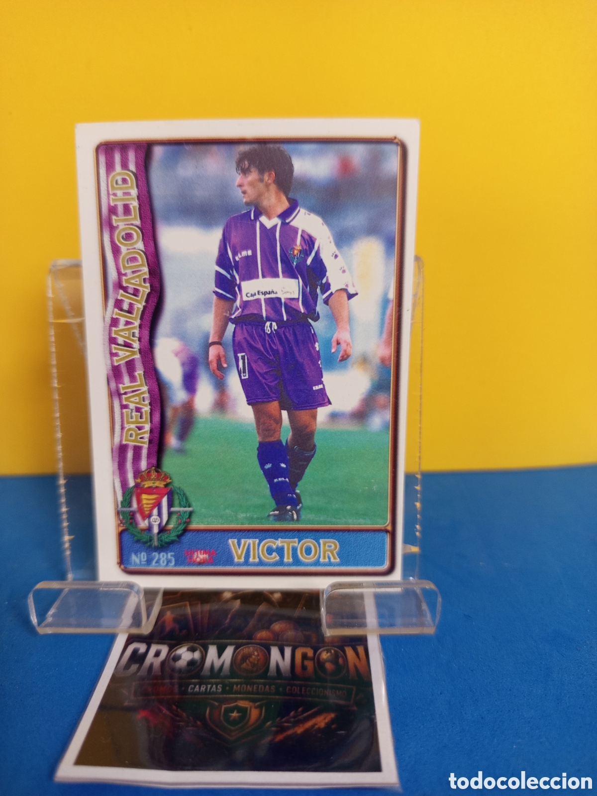Figurine di Calcio: ❇️ CROMO ⚽ CARD 249 TEVENET SEVILLA FICHAS DE LA LIGA 96 97 1996 1997 MUNDICROMO SPORT ❇️