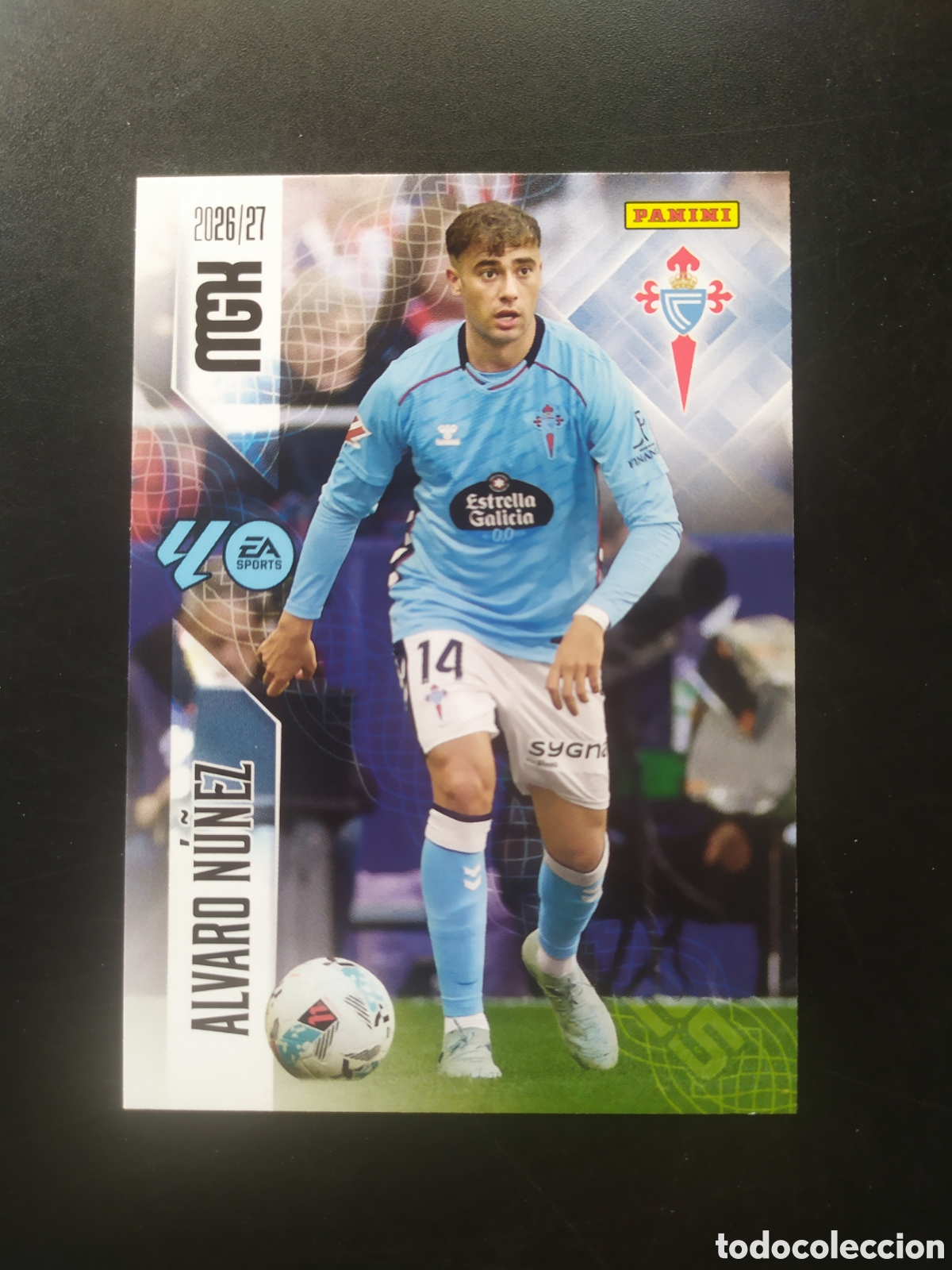 Cromos de f&uacute;tbol: Megacracks 2026 2027 26 27 panini Alvaro Nu&ntilde;ez n&deg; 113 Celta Vigo