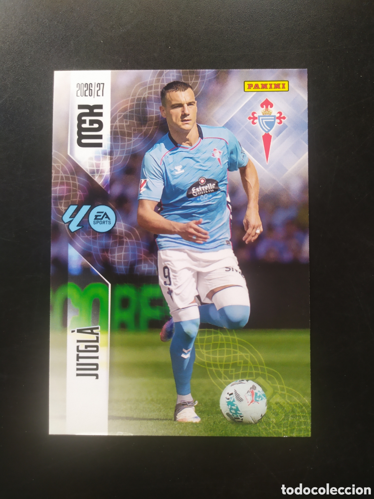 Cromos de f&uacute;tbol: Megacracks 2026 2027 26 27 panini Jutgla n&deg; 126 Celta Vigo