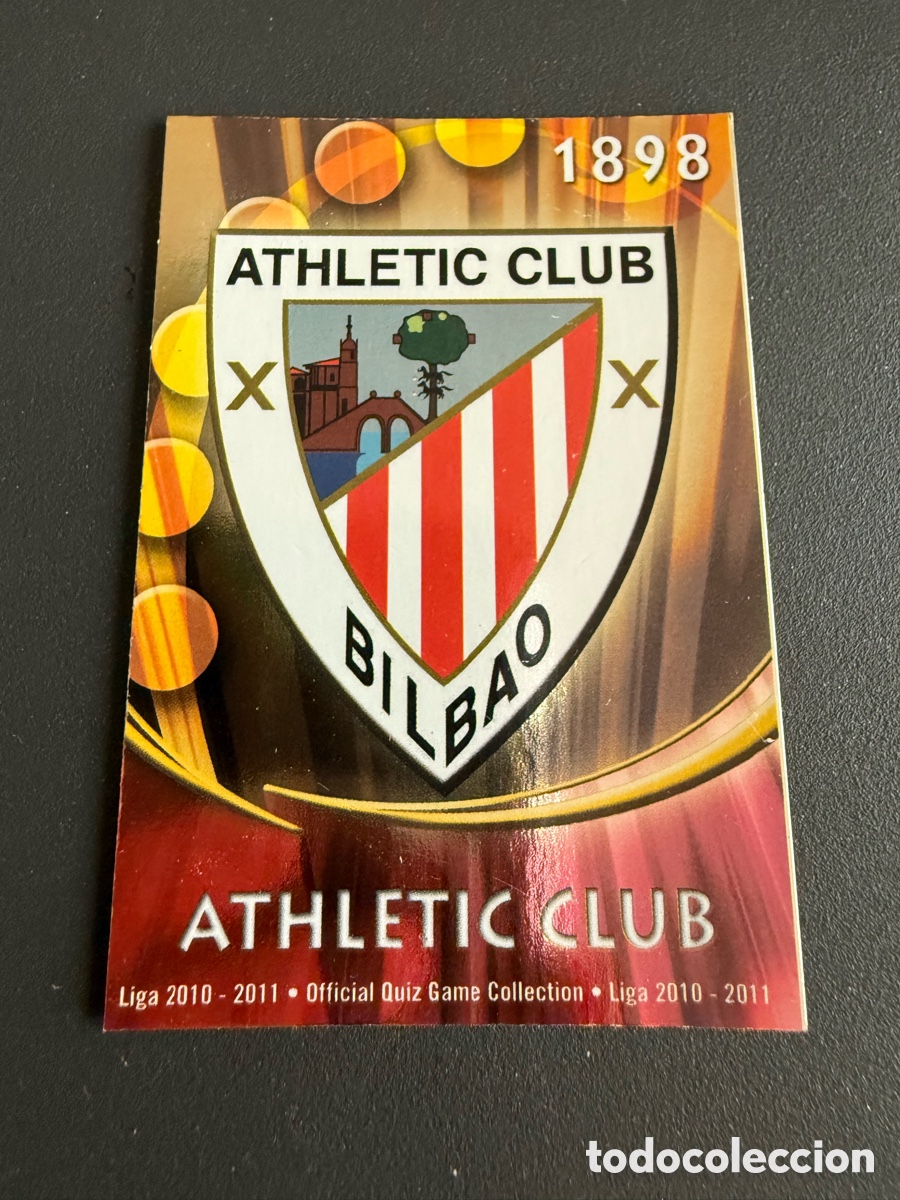 Cromos de f&uacute;tbol: MUNDICROMO 2011. 190 Escudo brillo. ATHLETIC