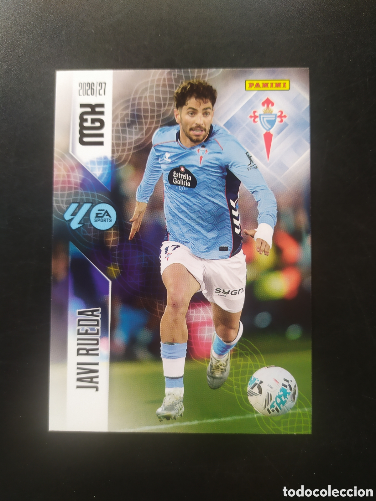 Cromos de f&uacute;tbol: Megacracks 2026 2027 26 27 panini Javi Rueda n&deg; 112 Celta Vigo