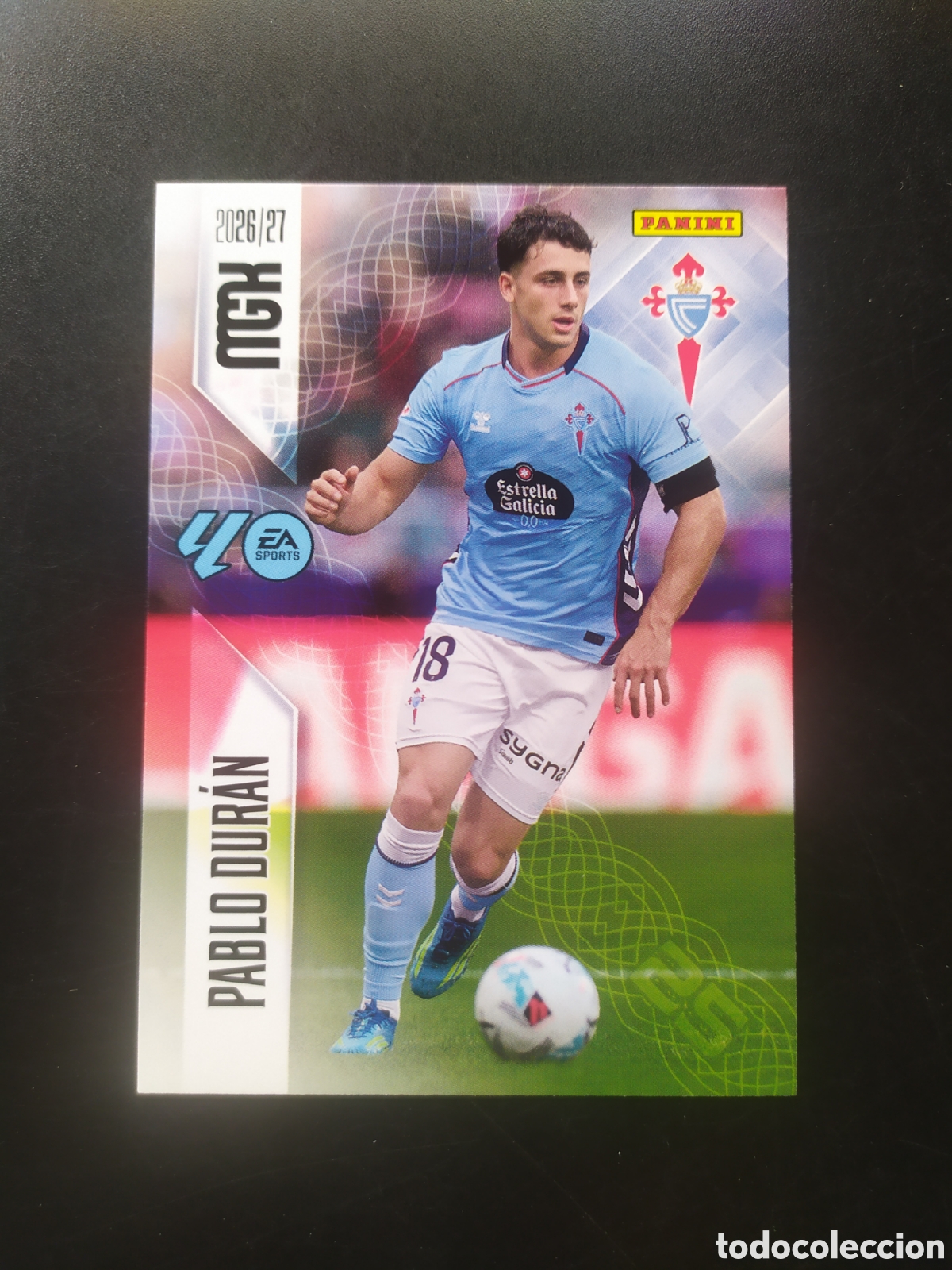 Cromos de f&uacute;tbol: Megacracks 2026 2027 26 27 panini Pablo Dur&aacute;n n&deg; 123 Celta Vigo