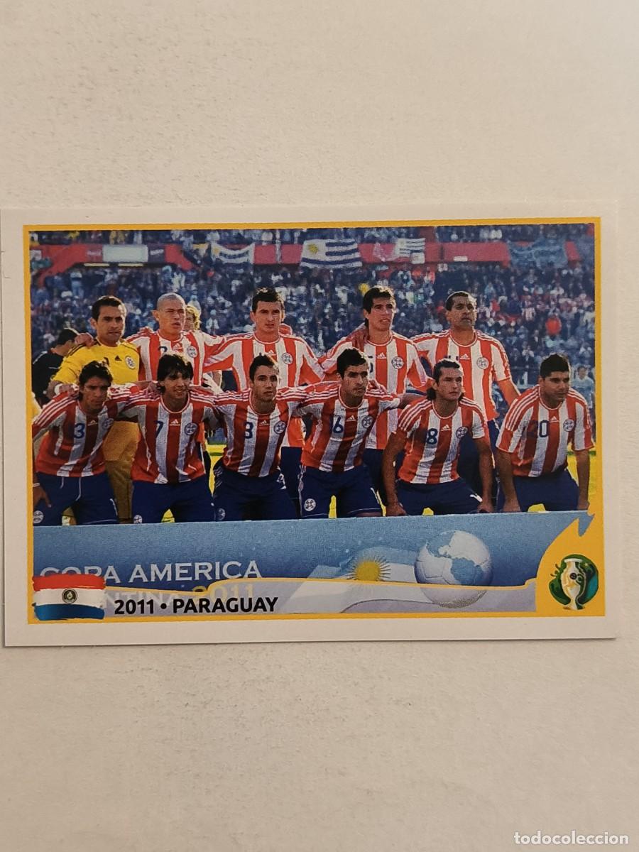 Football Stickers: #386 PARAGUAY 2011 COPA AMERICA BRASIL 2019 PANINI