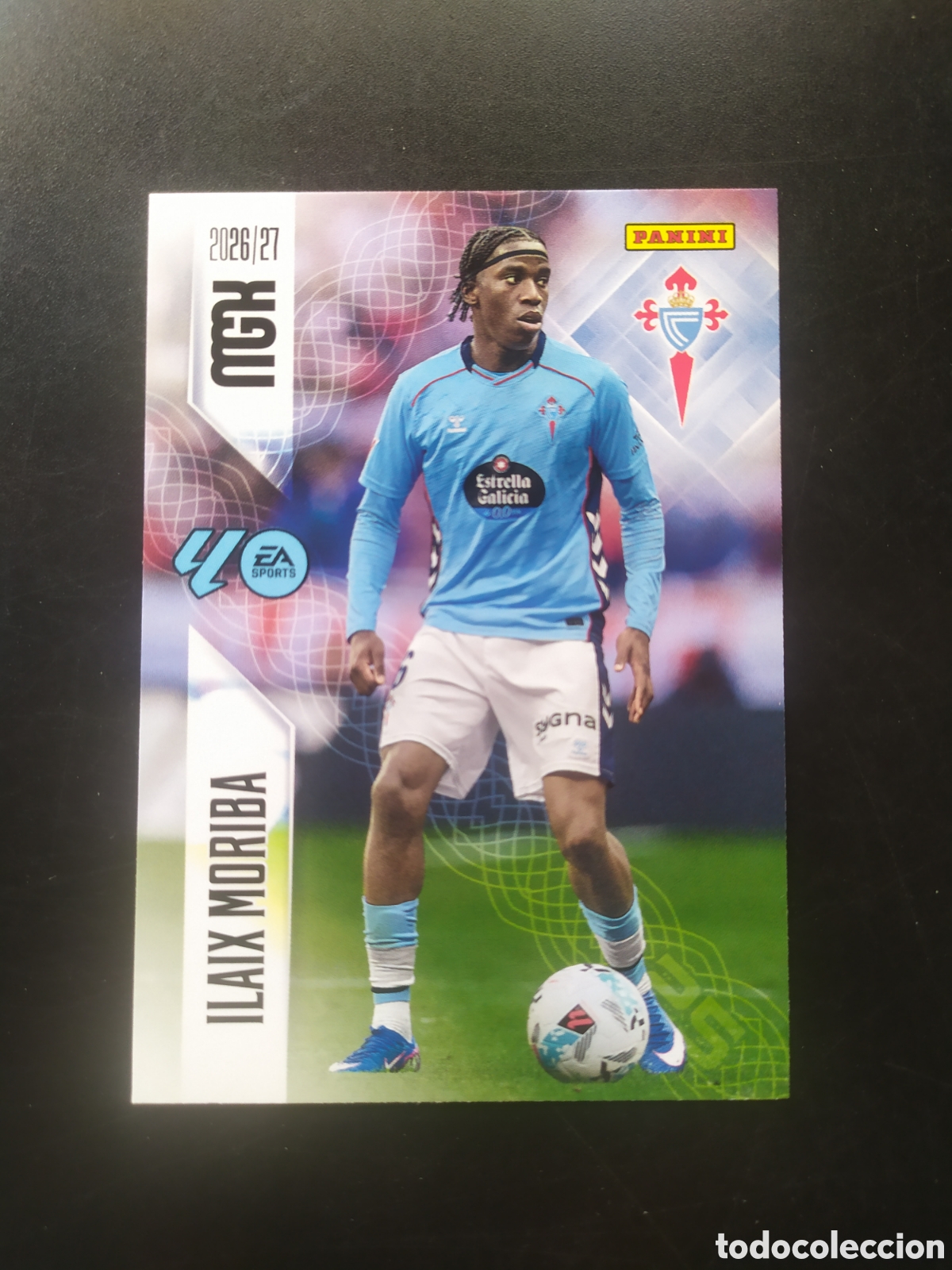 Cromos de f&uacute;tbol: Megacracks 2026 2027 26 27 panini Ilaix Moriba n&deg; 118 Celta Vigo