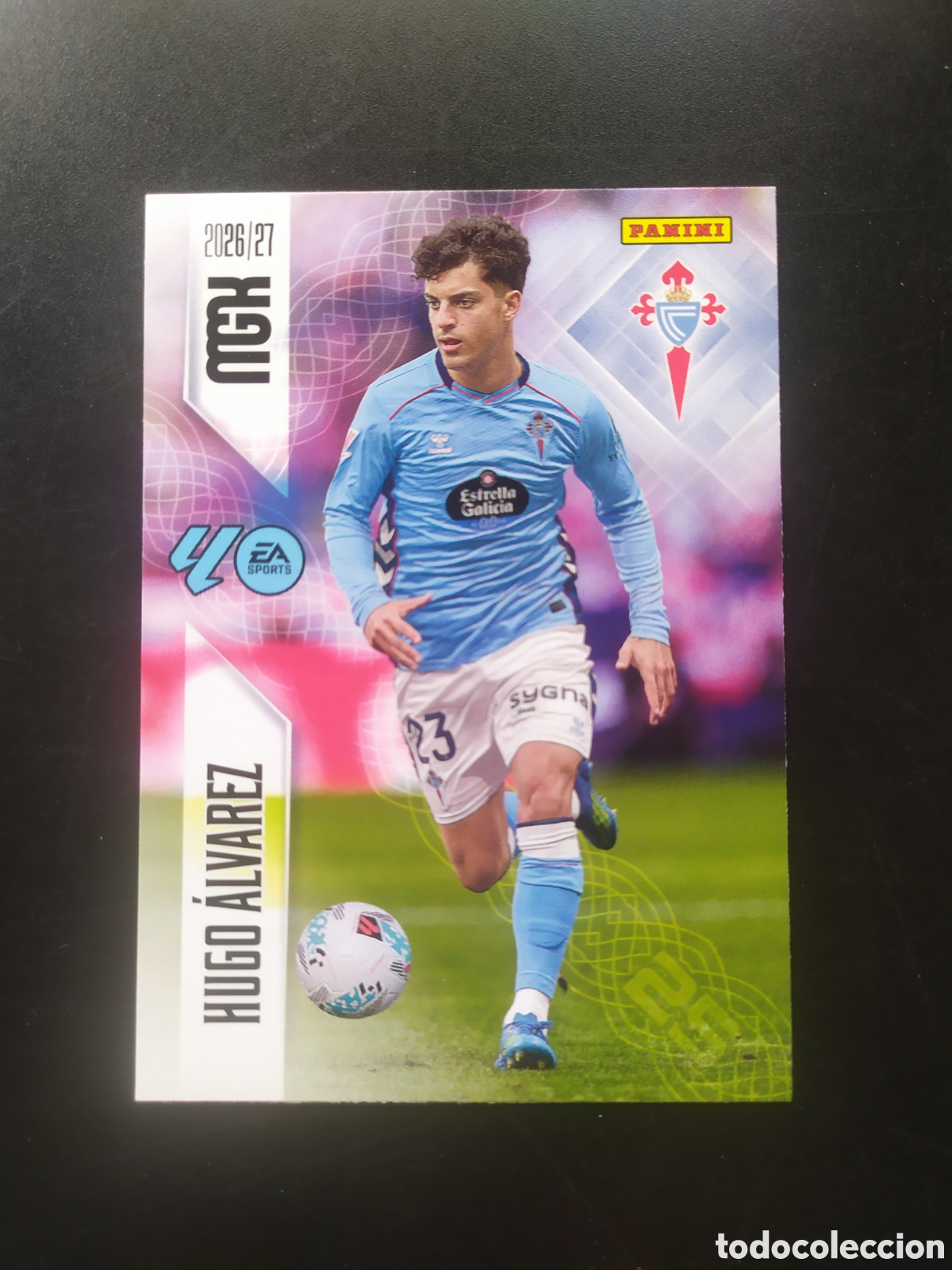 Cromos de f&uacute;tbol: Megacracks 2026 2027 26 27 panini Hugo Alvarez n&deg; 120 Celta Vigo