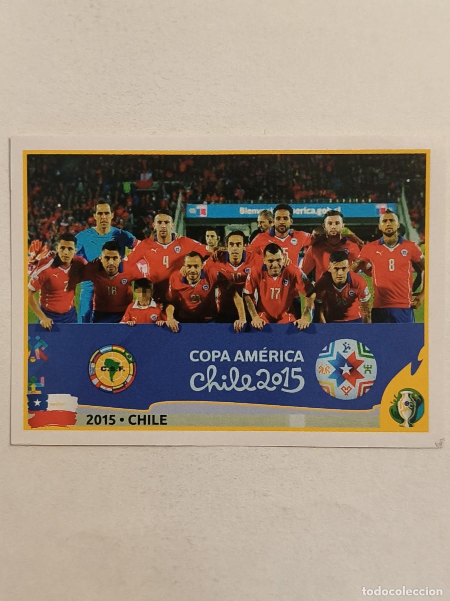 Fu&szlig;ball-Sticker: #388 CHILE 2015 COPA AMERICA BRASIL 2019 PANINI