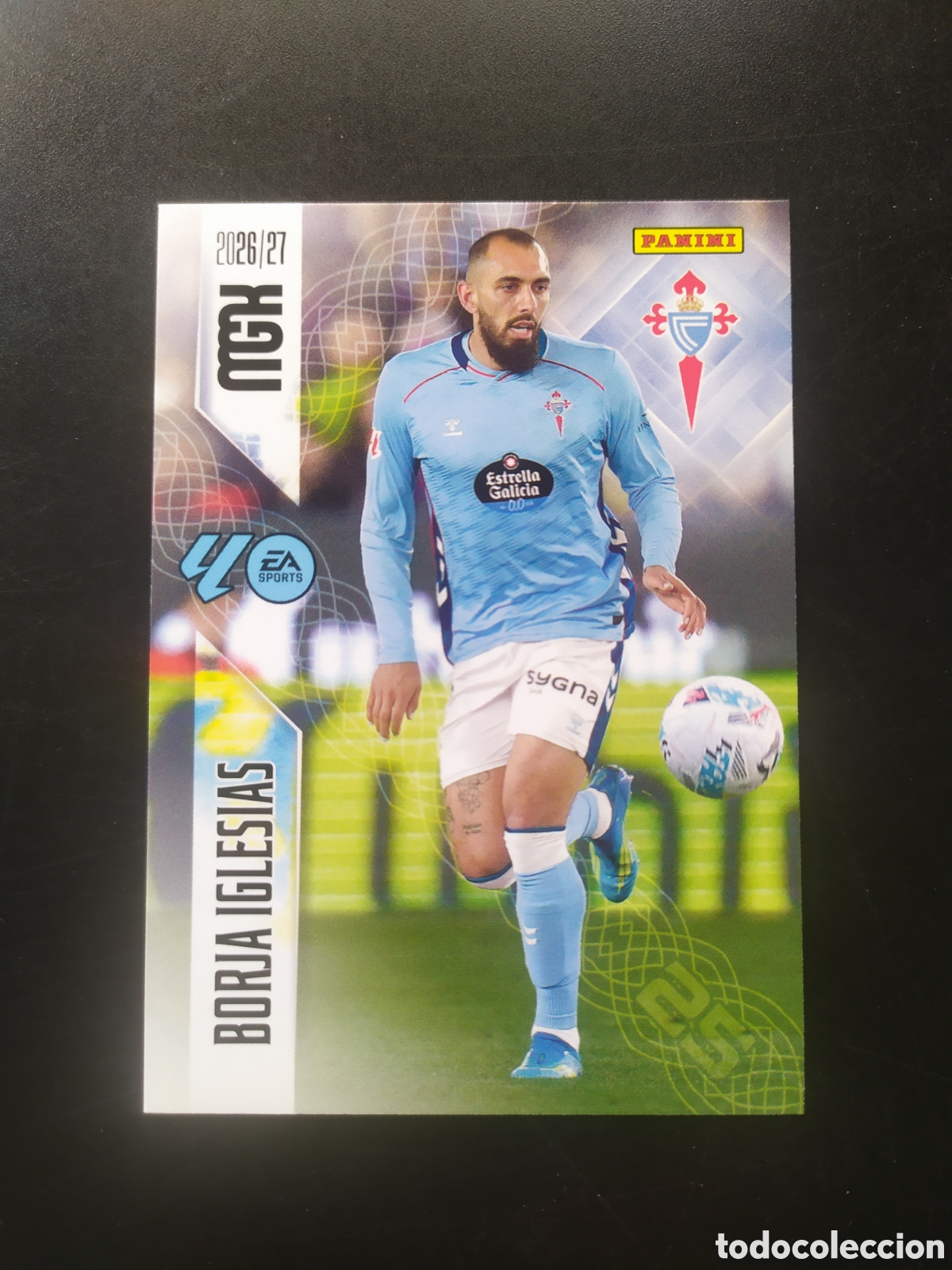 Cromos de f&uacute;tbol: Megacracks 2026 2027 26 27 panini Borja Iglesias n&deg; 125 Celta Vigo