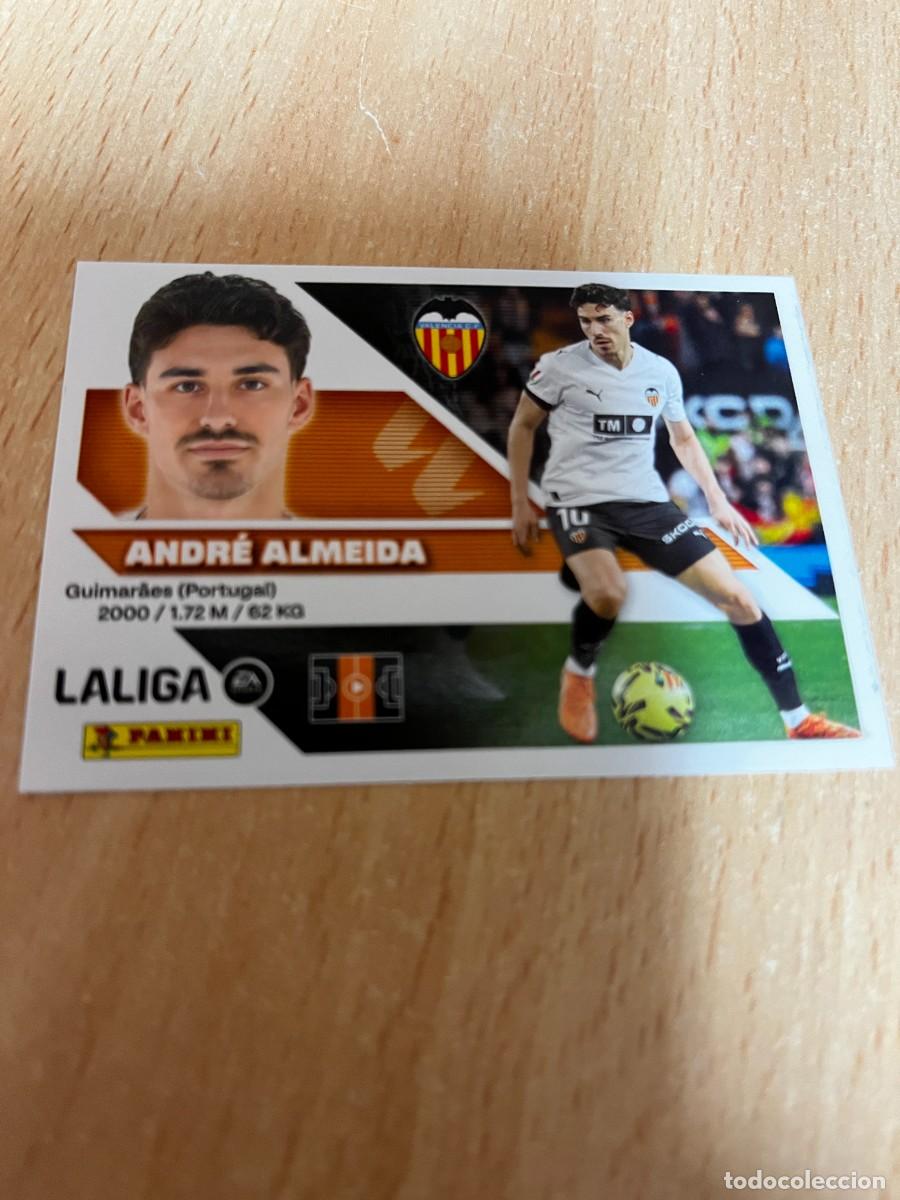 Cromos de f&uacute;tbol: LIGA ESTE 2026 2027 26 27 PANINI N&ordm; 16 ANDRE ALMEIDA VALENCIA