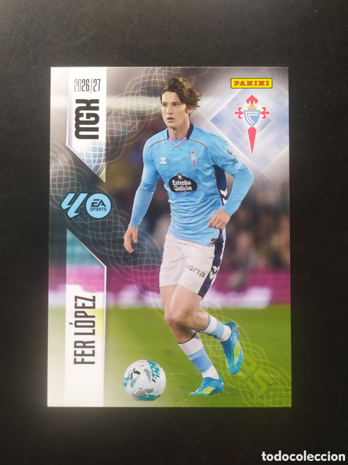 Cromos de f&uacute;tbol: Megacracks 2026 2027 26 27 panini Fer L&oacute;pez n&deg; 121 Celta Vigo