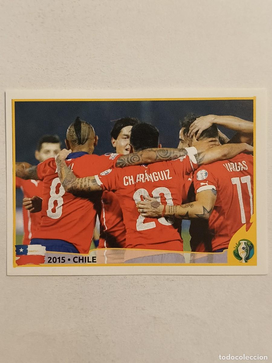 Cromos de f&uacute;tbol: #390 CHILE 2015 COPA AMERICA BRASIL 2019 PANINI