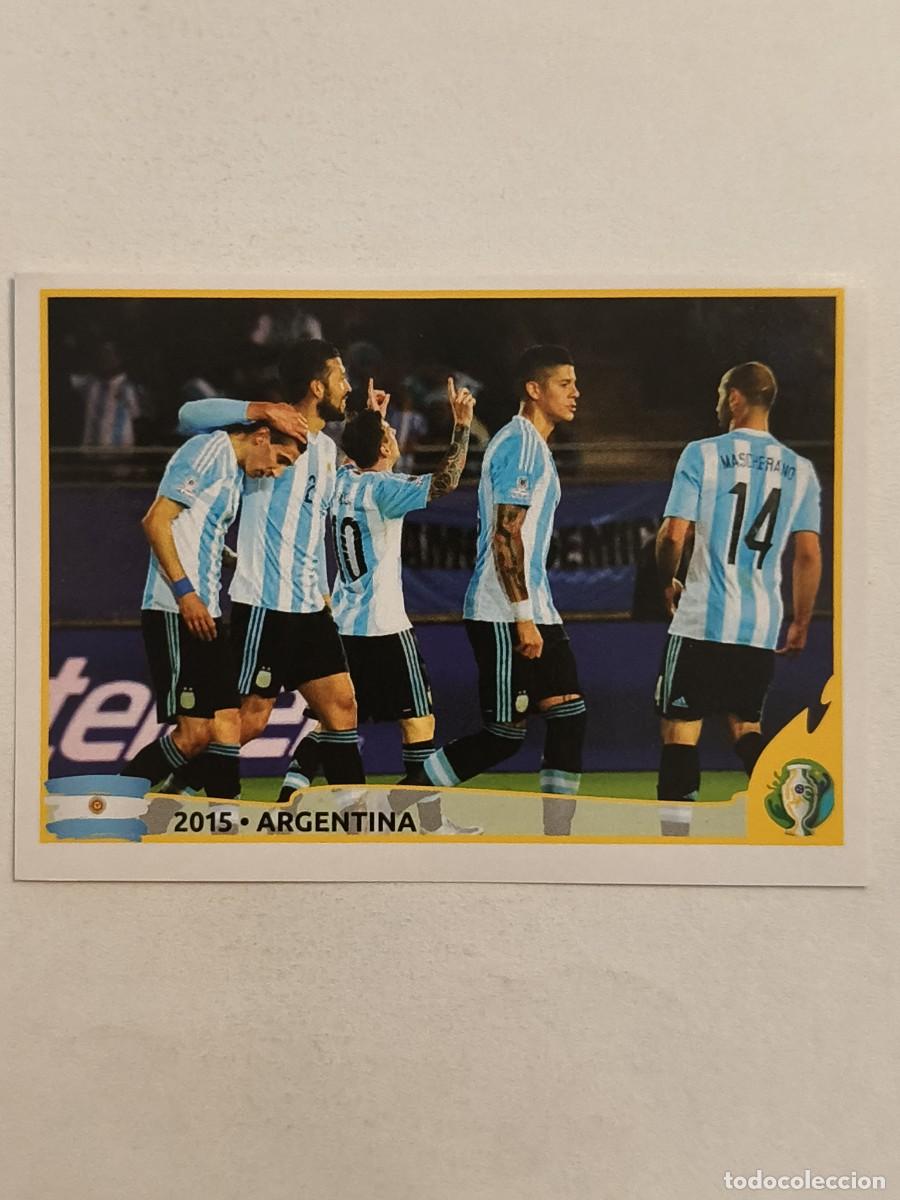 Cromos de f&uacute;tbol: #392 ARGENTINA 2015 COPA AMERICA BRASIL 2019 PANINI