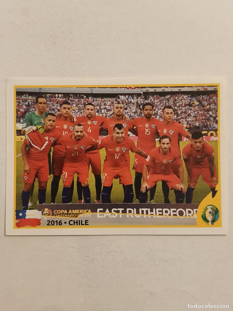 Cromos de f&uacute;tbol: #393 CHILE 2016 COPA AMERICA BRASIL 2019 PANINI