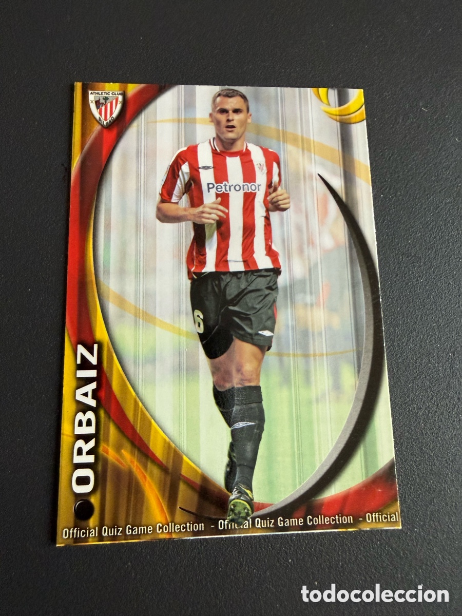 Cromos de f&uacute;tbol: MUNDICROMO 2011. 203 ORBAIZ ( Athletic)