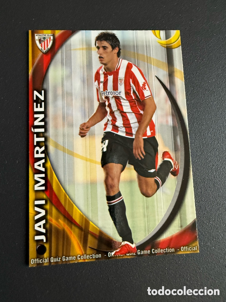 Cromos de f&uacute;tbol: MUNDICROMO 2011. 205 JAVI MART&Iacute;NEZ ( Athletic)