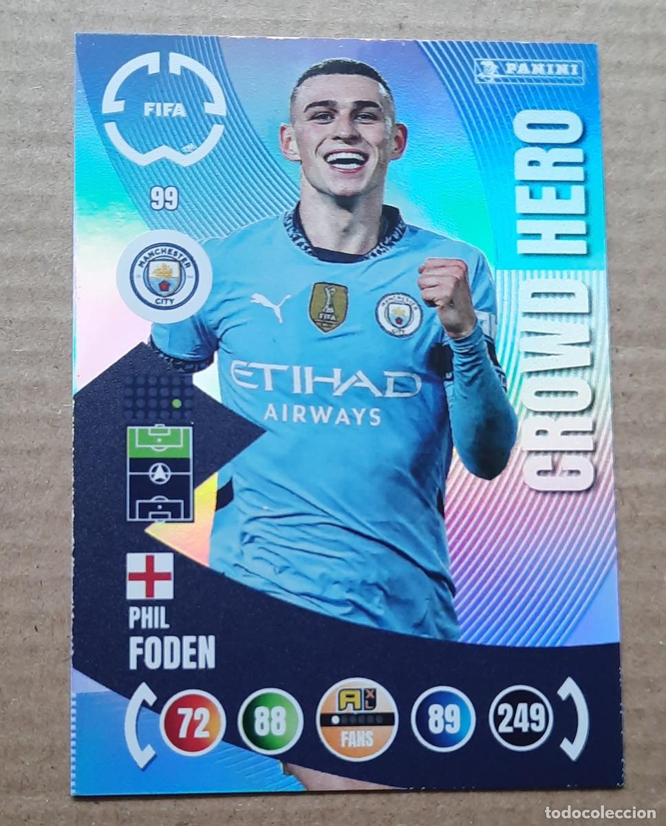 Cromos de f&uacute;tbol: Phil Foden Crowd Hero, Manchester City Club World Cup 2025