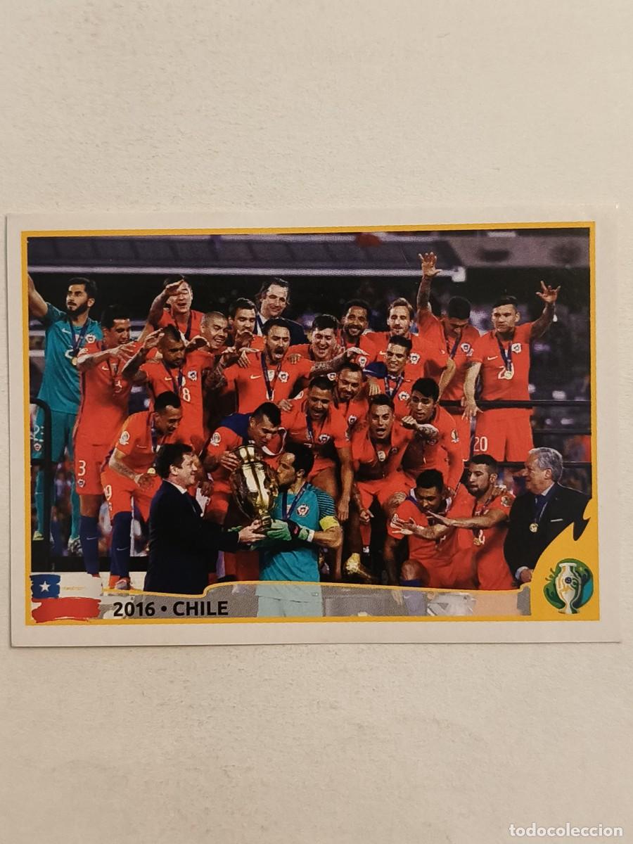 Football Stickers: #398 CHILE 2016 COPA AMERICA BRASIL 2019 PANINI