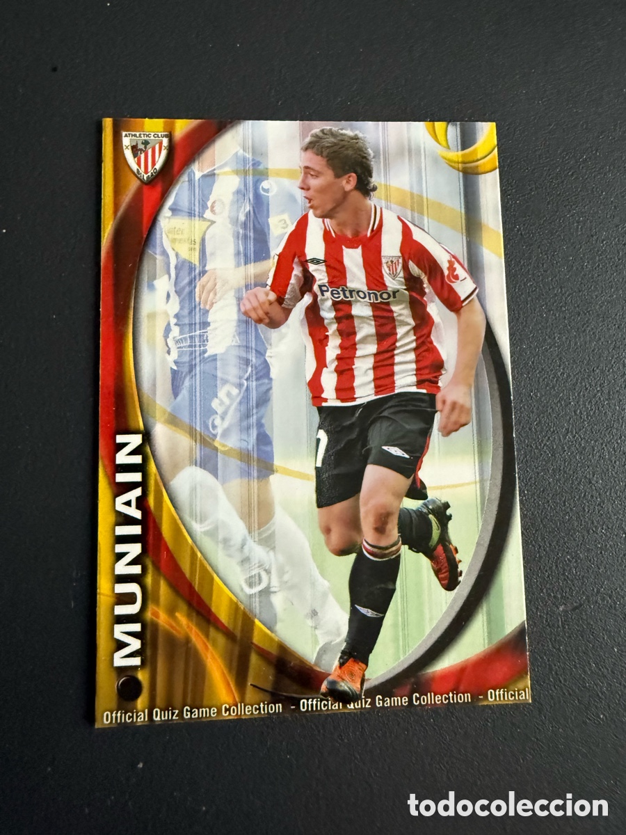 Cartes &agrave; collectionner de Football: MUNDICROMO 2011. 208 MUNIAIN ( Athletic)
