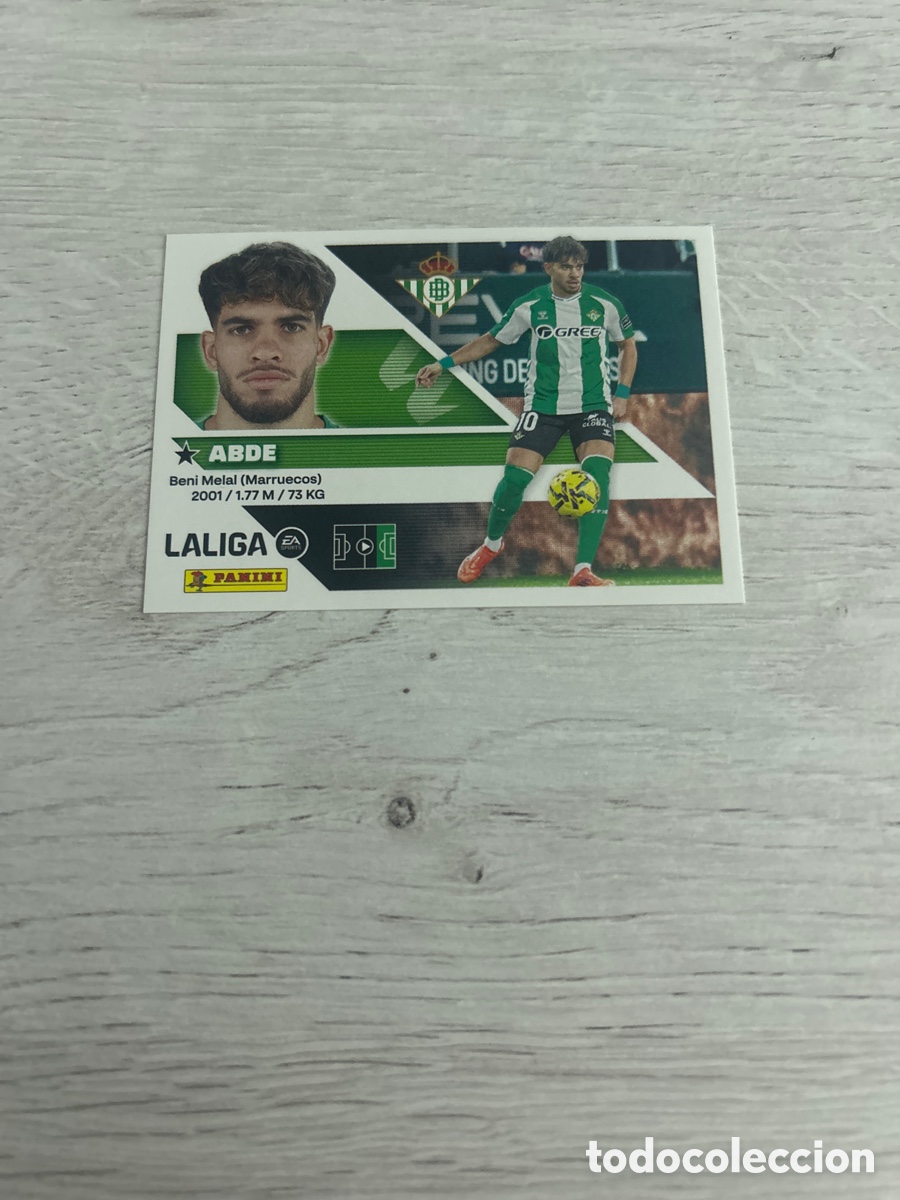 Fu&szlig;ball-Sticker: Abde 20 Betis Liga Este 2026/27 26-27 Panini