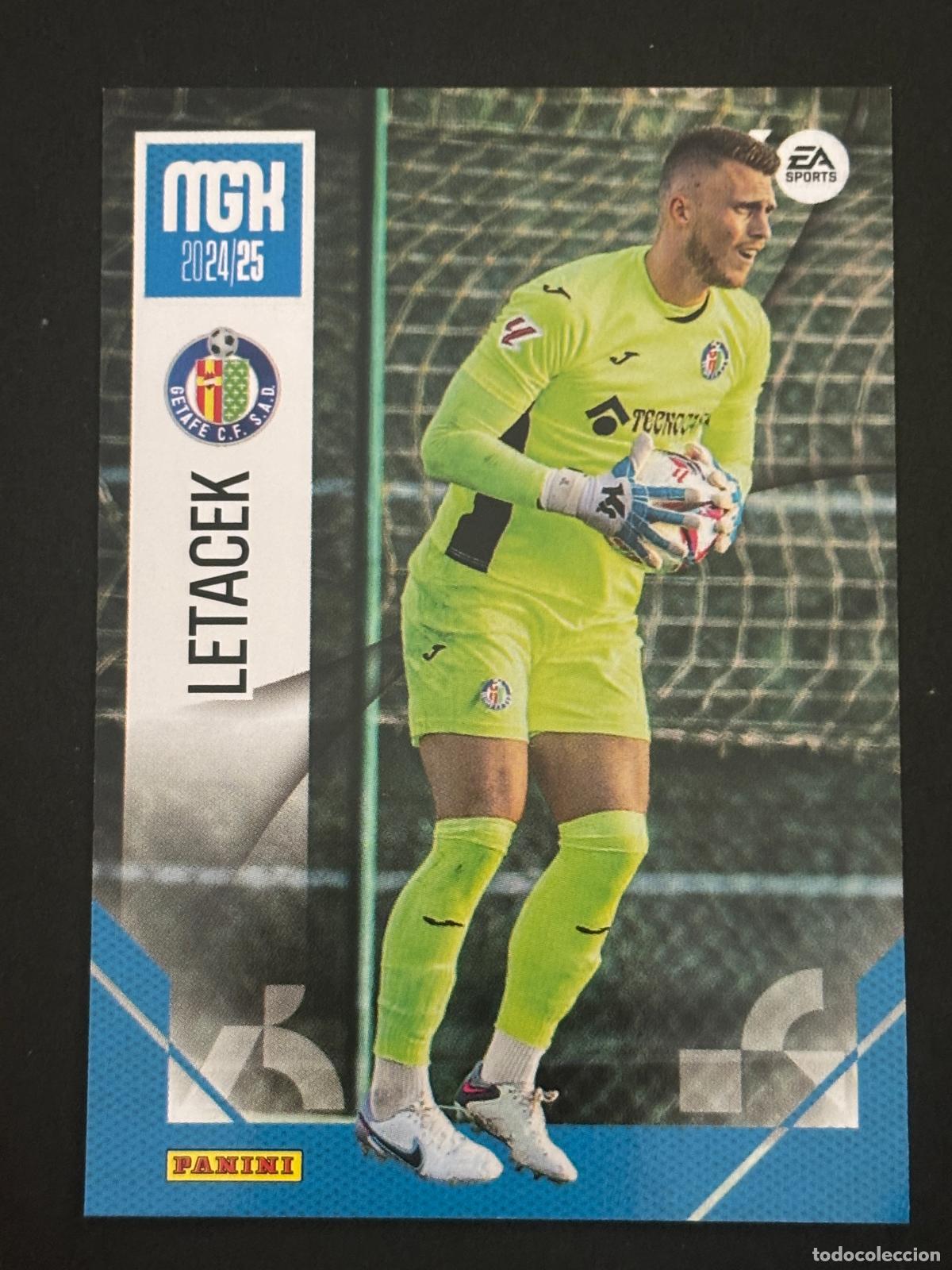 Cromos de f&uacute;tbol: 147 LETACEK GETAFE 2&ordf; EDICI&Oacute;N MEGACRACKS MGK 24-25 2024 2025 PANINI LIGA