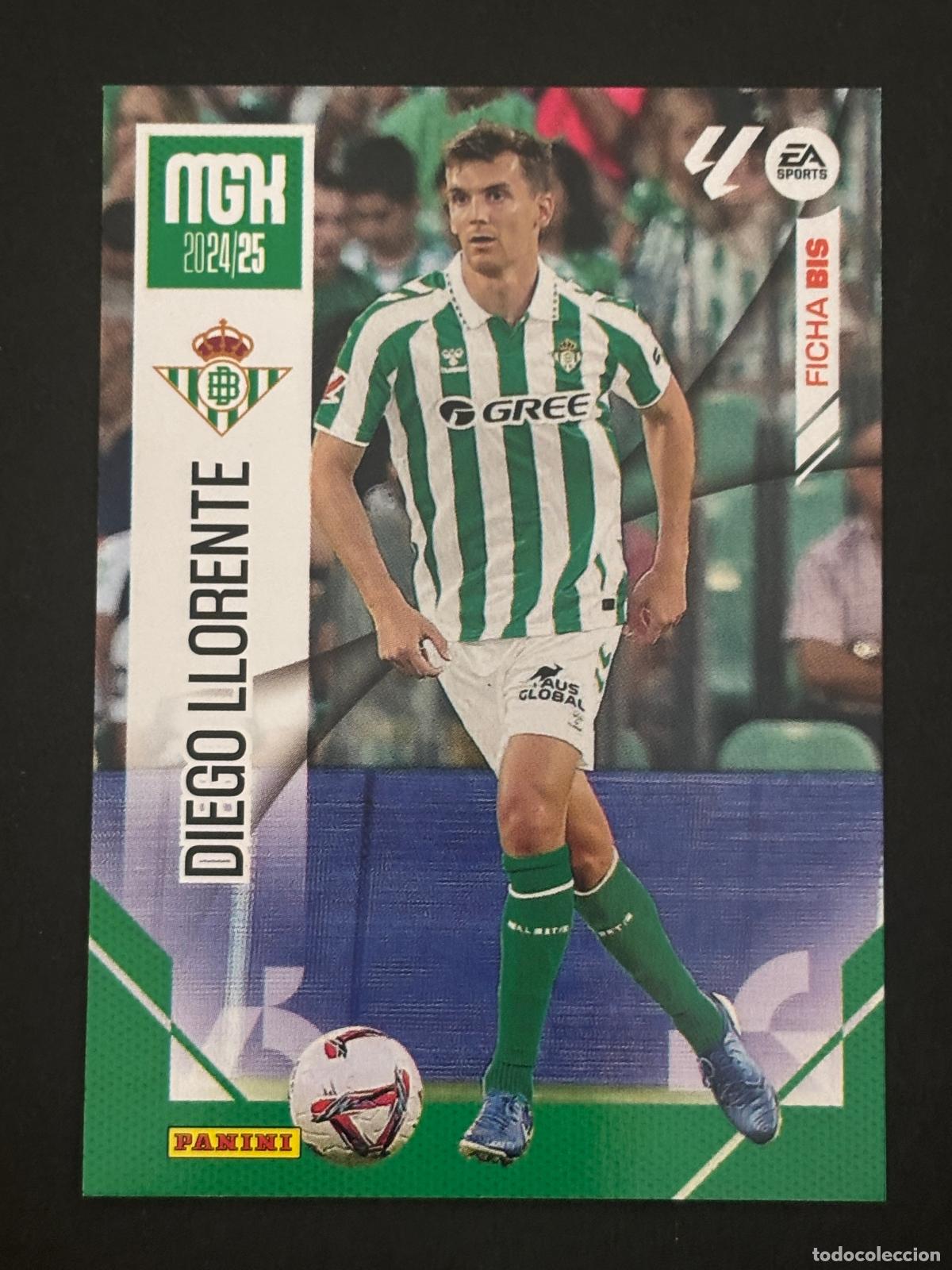 Cromos de f&uacute;tbol: 97 BIS DIEGO LLORENTE BETIS 2&ordf; EDICI&Oacute;N MEGACRACKS MGK 24-25 2024 2025 PANINI LIGA