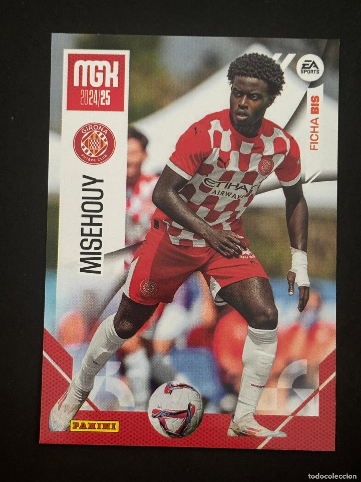 Cromos de f&uacute;tbol: 172 BIS MISEHOUY GIRONA 2&ordf; EDICI&Oacute;N MEGACRACKS MGK 24-25 2024 2025 PANINI LIGA