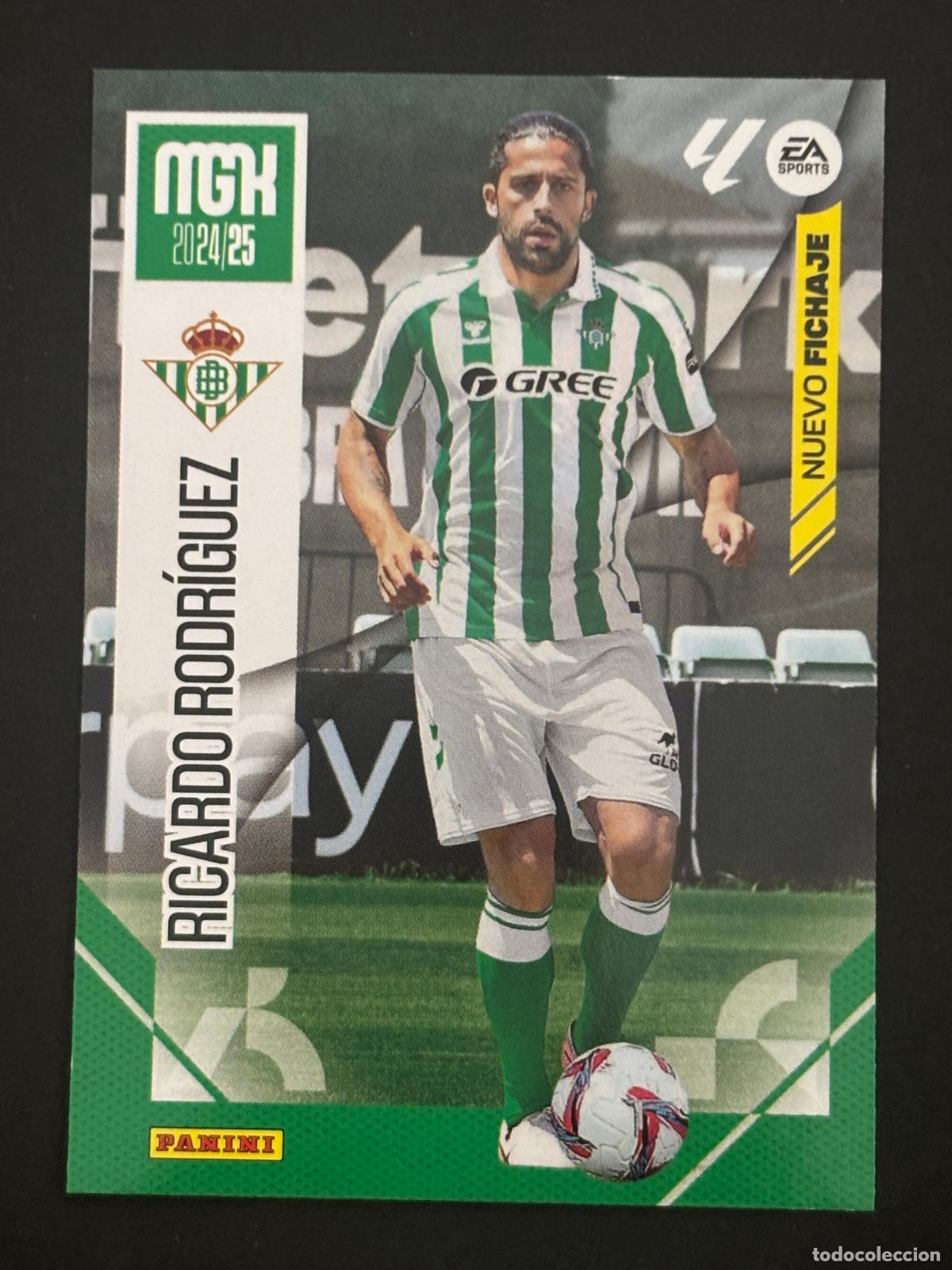 Cromos de f&uacute;tbol: 449 RICARDO RODR&Iacute;GUEZ BETIS NUEVOS FICHAJES 2&ordf; EDICI&Oacute;N MEGACRACKS MGK 24-25 2024 2025