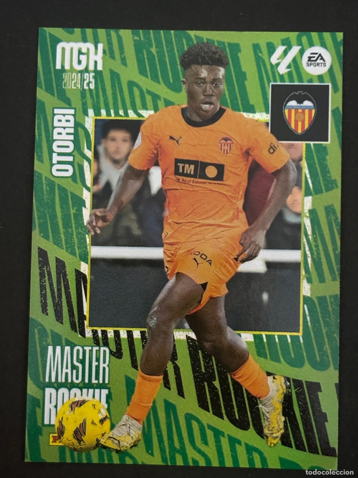Cromos de f&uacute;tbol: 421 OTORBI MASTER ROOKIE VALENCIA MEGACRACKS MGK 24-25 2024 2025 PANINI LIGA
