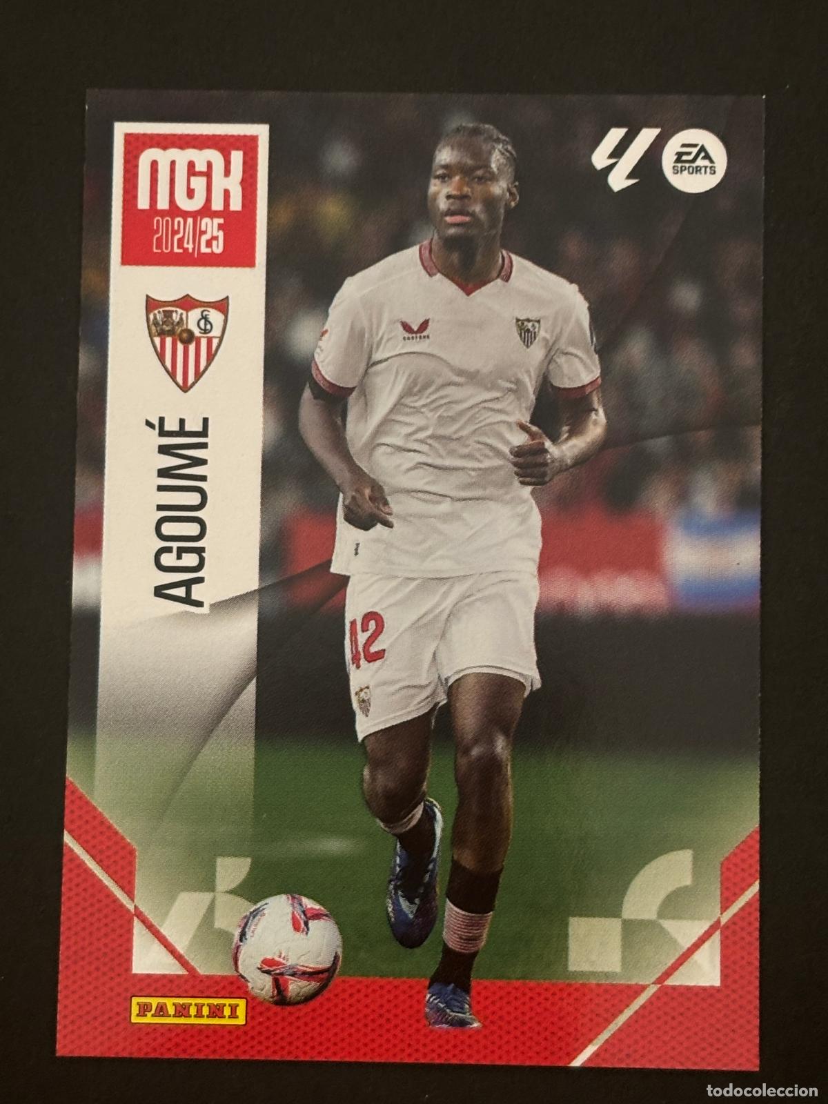 Cromos de f&uacute;tbol: 317 AGOUM&Eacute; SEVILLA 2&ordf; EDICI&Oacute;N MEGACRACKS MGK 24-25 2024 2025 PANINI LIGA