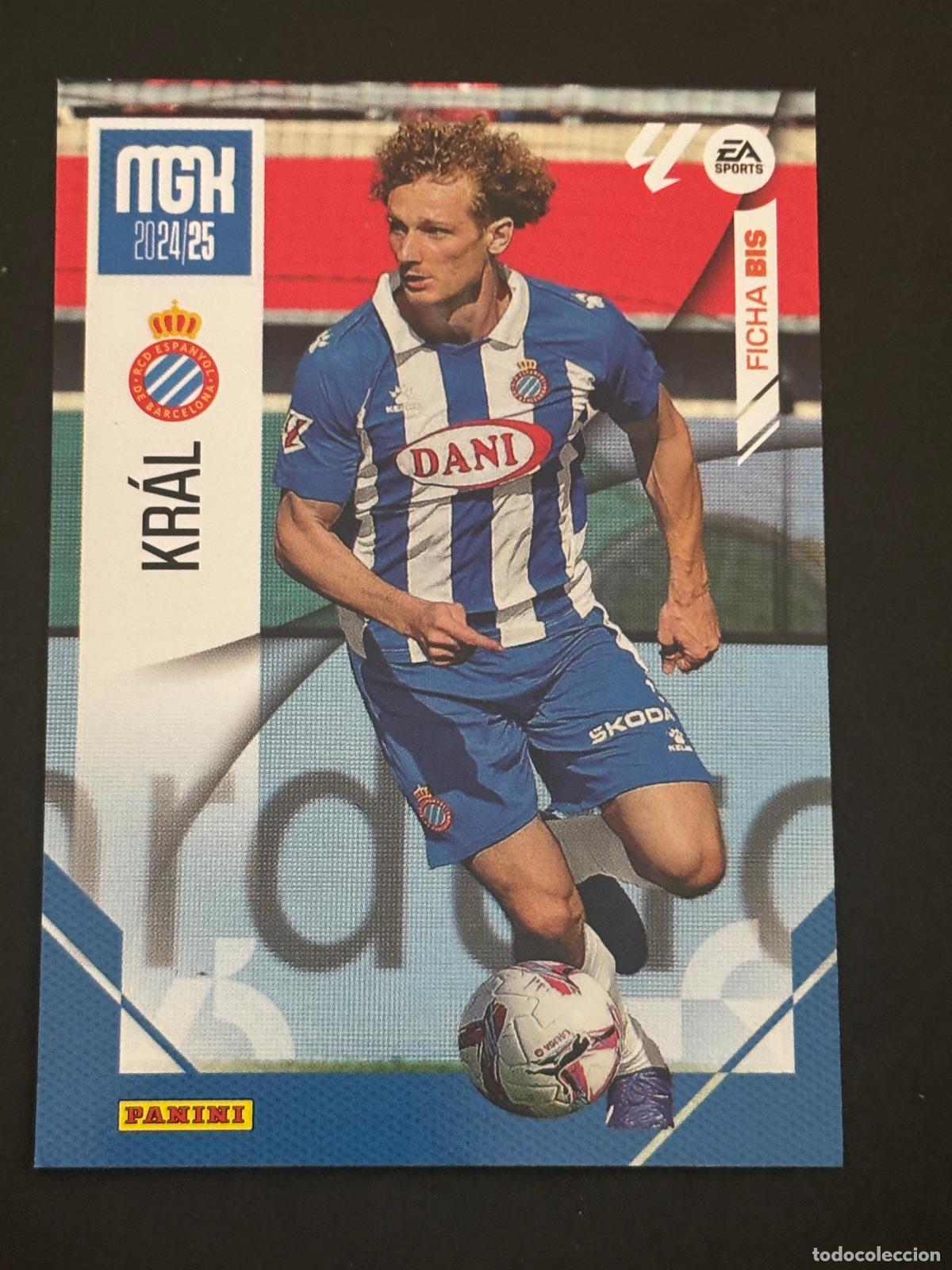 Cromos de f&uacute;tbol: 136 BIS KR&Aacute;L ESPANYOL 2&ordf; EDICI&Oacute;N MEGACRACKS MGK 24-25 2024 2025 PANINI LIGA